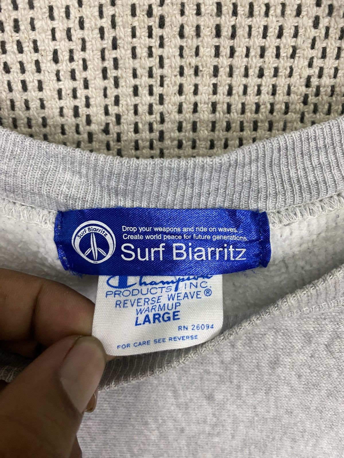 Champion Champion reverse weave x surf biarritz sweatshirt pullover Size US L / EU 52-54 / 3 - 6 Thumbnail