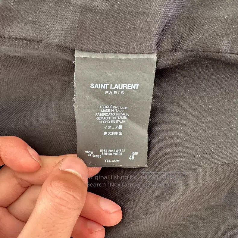 Saint Laurent Paris Saint Laurent Paris Original Baseball Jacket Size US M / EU 48-50 / 2 - 6 Thumbnail