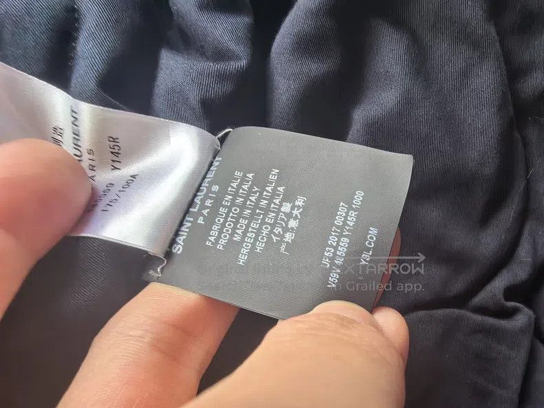 Saint Laurent Paris Saint Laurent Paris Leather Pilot Jacket with Fur Collar i Size US S / EU 44-46 / 1 - 7 Thumbnail