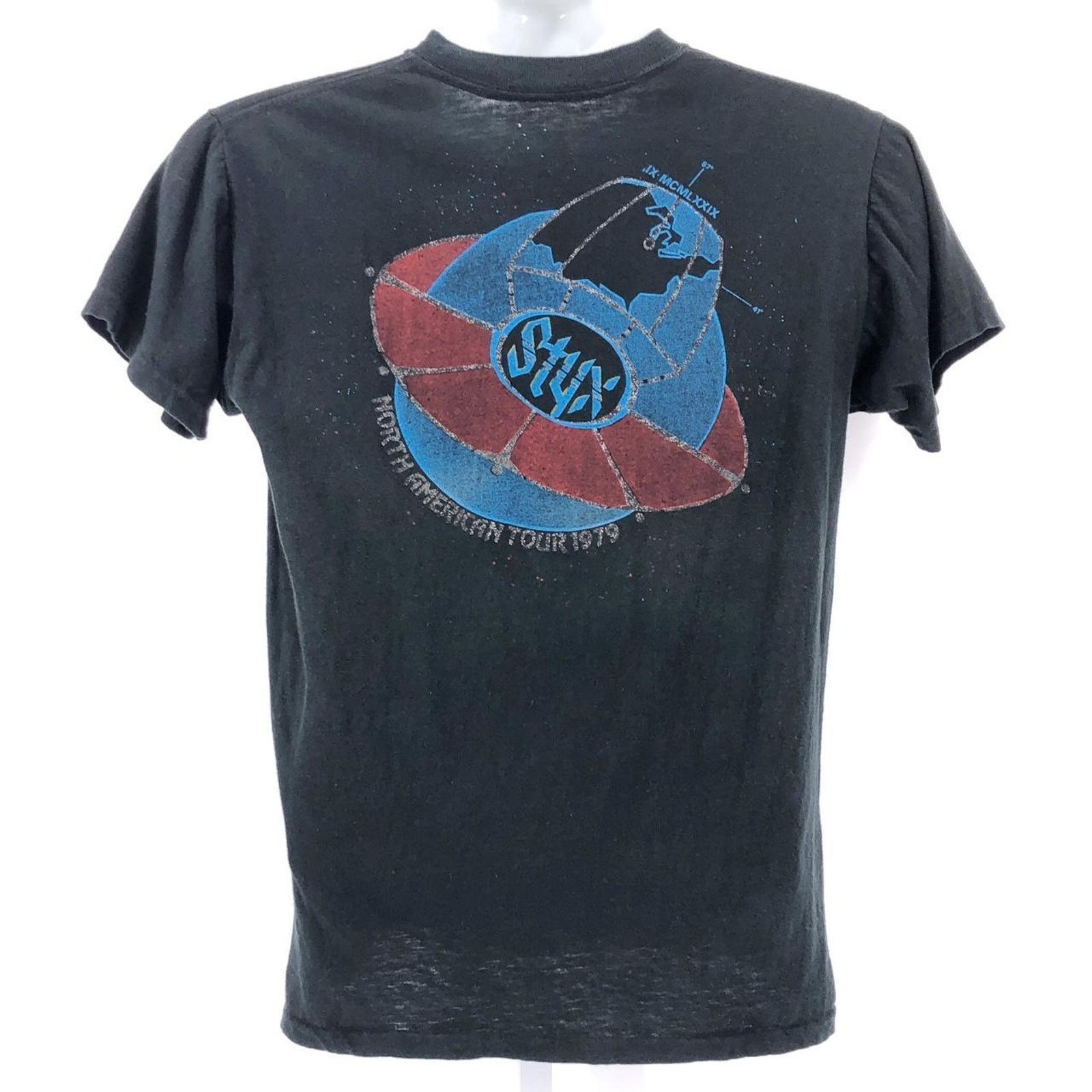 Band Tees × Vintage Styx 1979 The Grand Decathlon North American Tour tshirt 70s Size US M / EU 48-50 / 2 - 3 Thumbnail