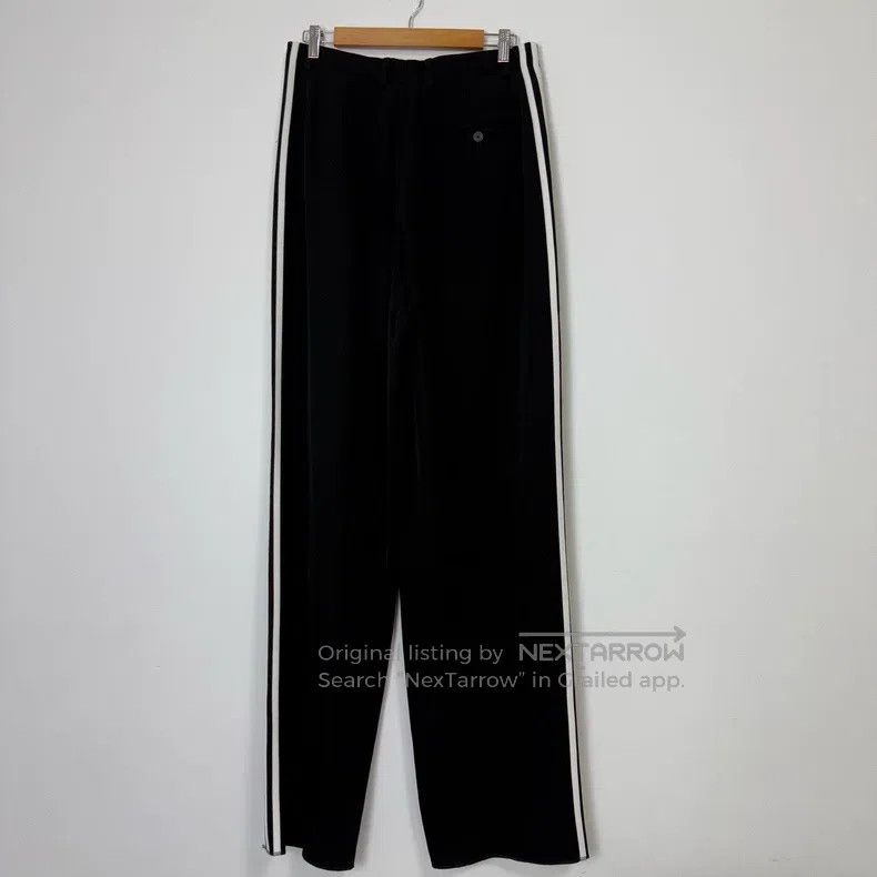 Balenciaga Balenciaga Adidas Co-Branded Acetate Stripe Dress Pants Size US 28 / EU 44 - 2 Thumbnail