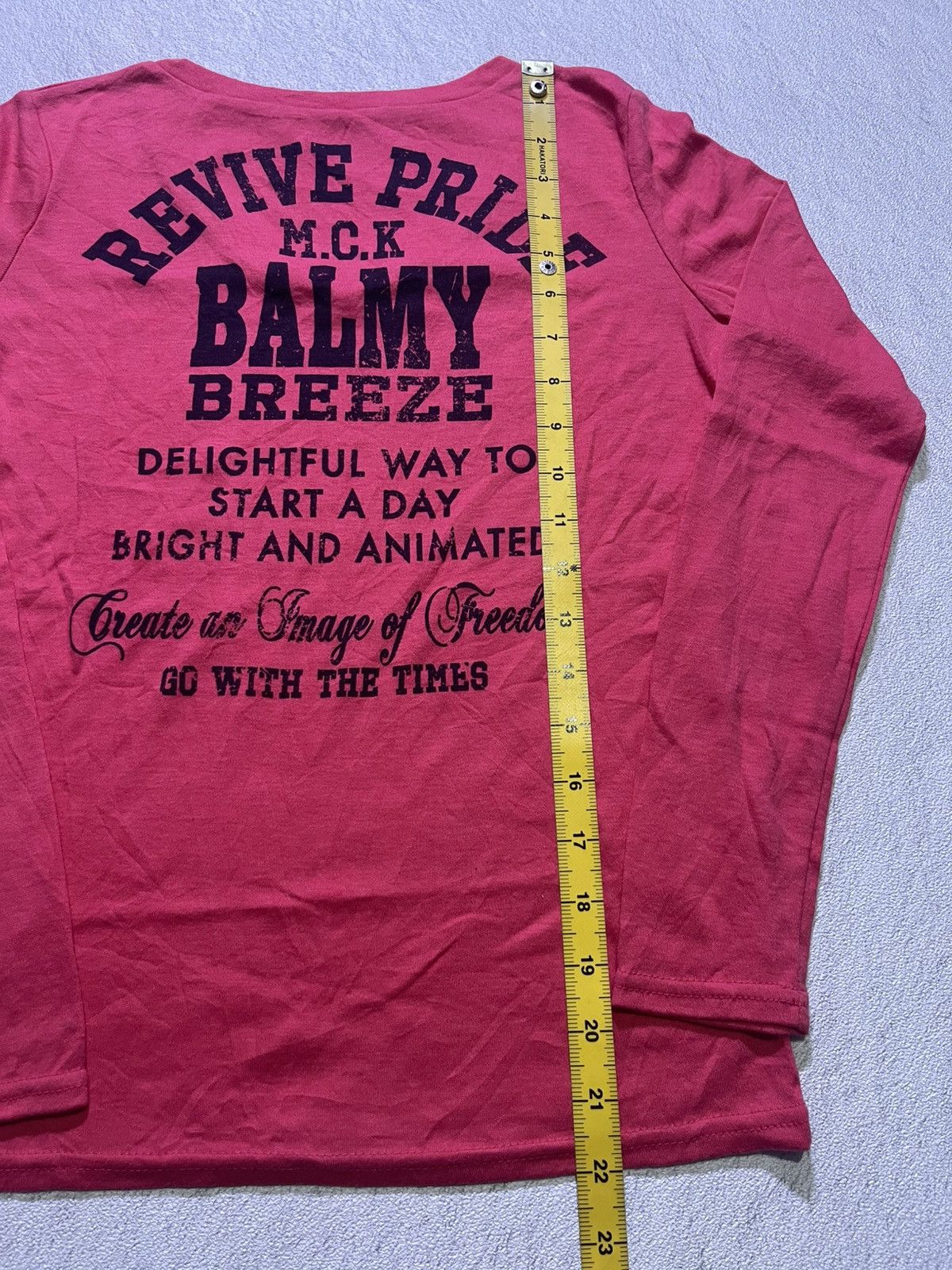 Hysteric Glamour Y2K BALMY BREEZE long sleeve tshirt Size US M / EU 48-50 / 2 - 8 Thumbnail