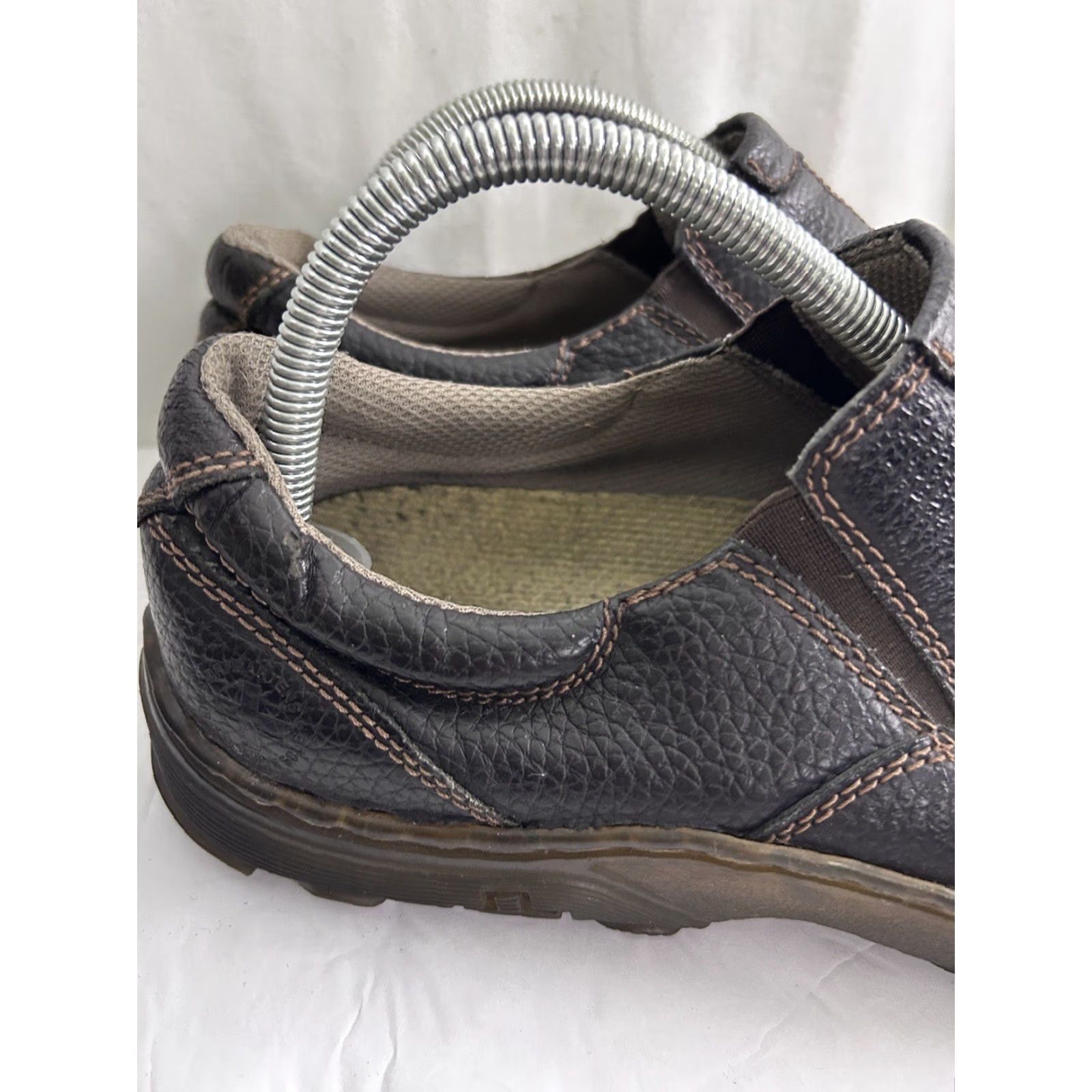 Dr. Martens DR MARTENS Carlton Brown 11 M Men Gore Leather Slip-On Loafers Size US 11 / EU 44 - 4 Thumbnail