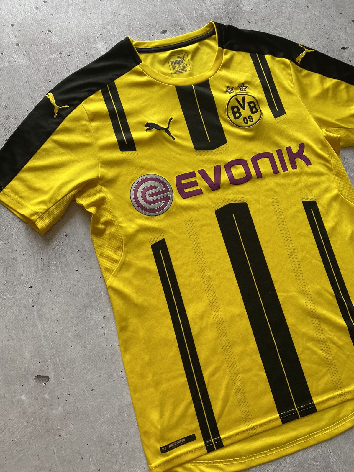 Puma × Vintage Puma BVB Borussia Dortmund Jersey Soccer Football Size US M / EU 48-50 / 2 - 1 Thumbnail