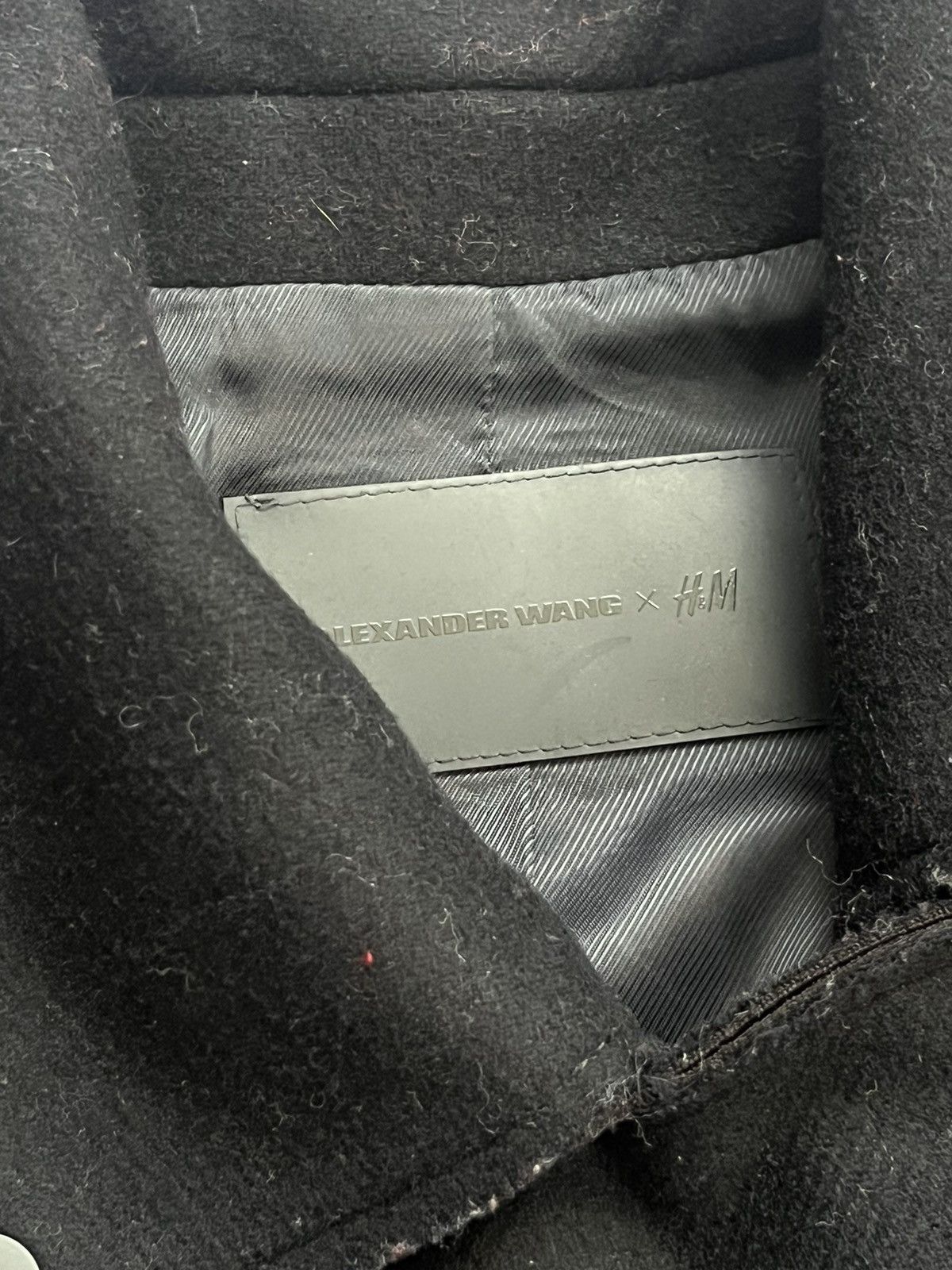 Alexander Wang × H&M Alexander Wang x HM Wool Biker Heavy Jacket Bomber Size S / US 4 / IT 40 - 5 Thumbnail