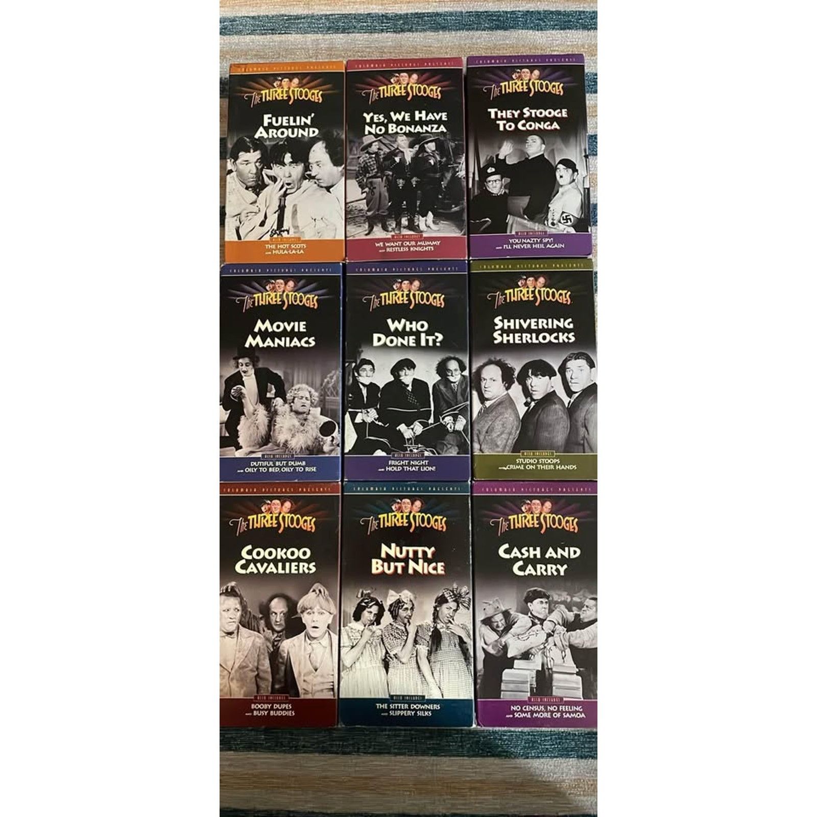 Other 3 stooges vhs lot 9 tapes Size ONE SIZE - 1 Thumbnail