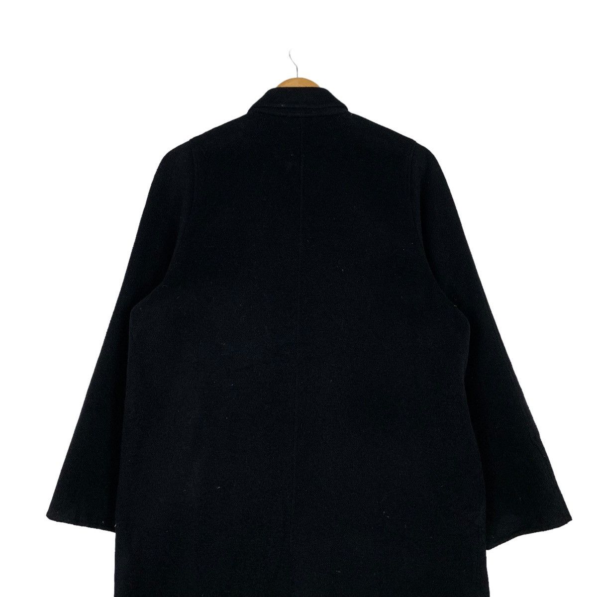 Handmade JEAN VELKONE Hand Made Cashmere & Wool Coat #1074-C49 Size L / US 10 / IT 46 - 8 Thumbnail