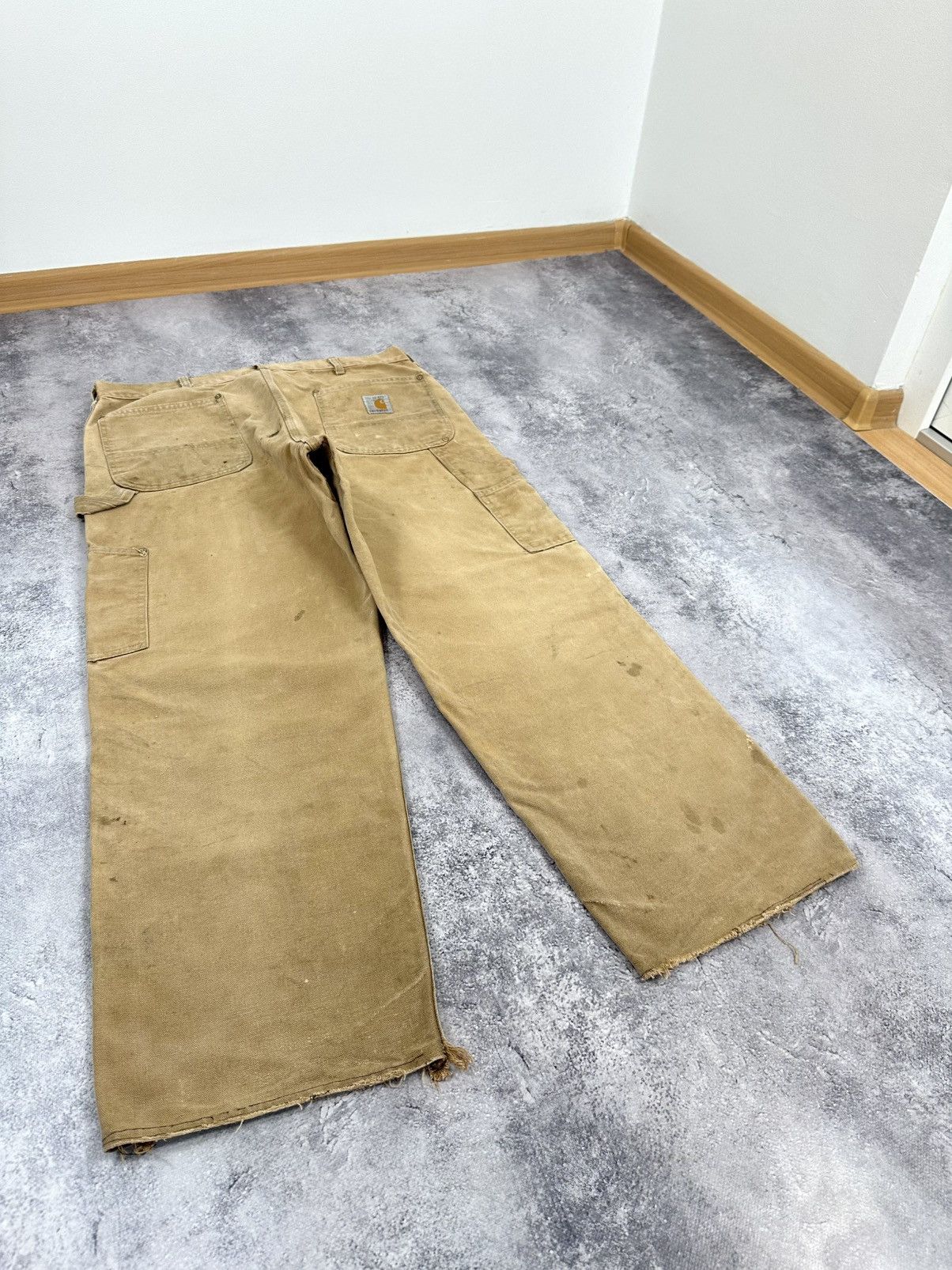 Carhartt Vintage 80s Carhartt 100 Year Anniversary USA Utility Pants Size US 38 / EU 54 - 3 Thumbnail