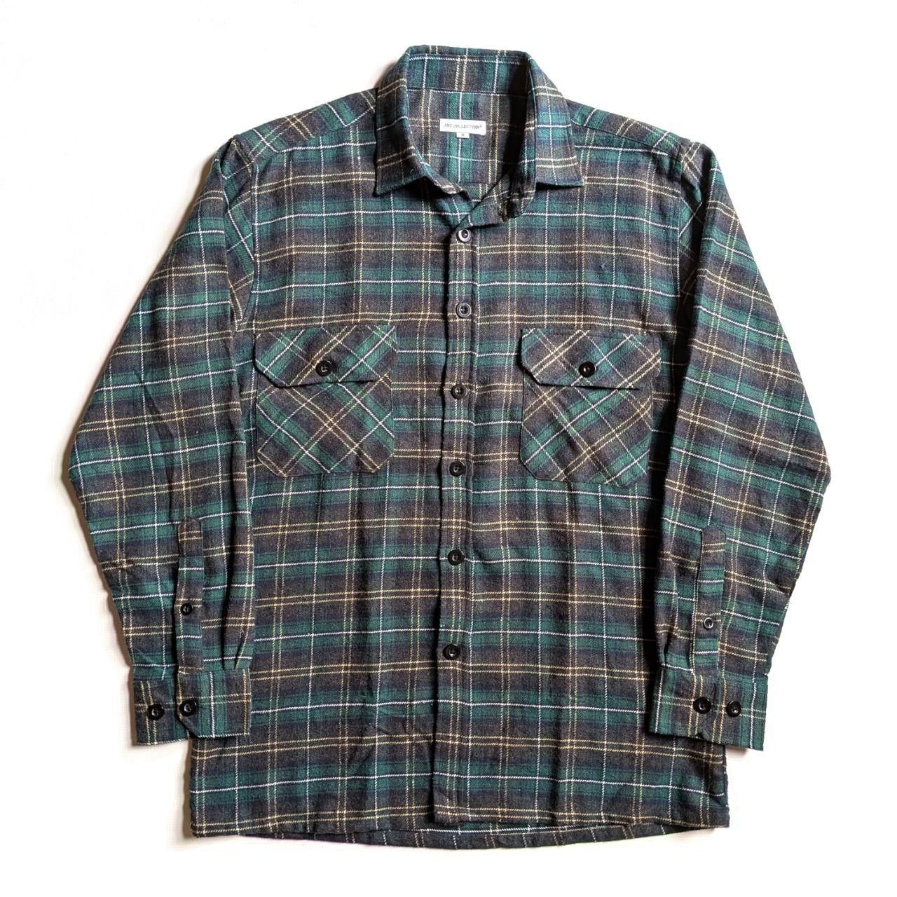 Other JBC Collection Green Check Long Sleeve Flannel Shirt Size US S / EU 44-46 / 1 - 1 Thumbnail