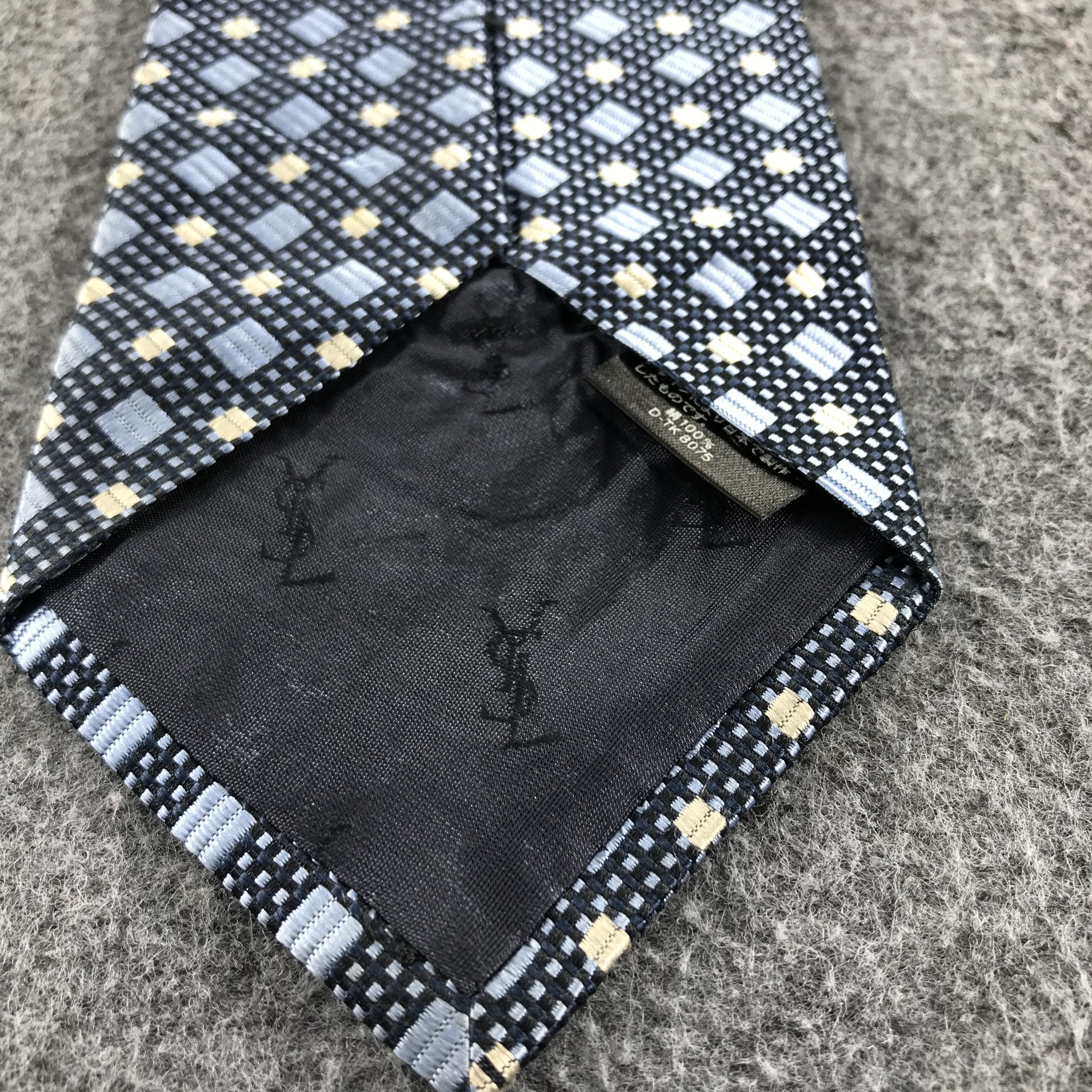 Vintage × Yves Saint Laurent Vintage Yves Saint Laurent Silk Neck Ties T35 Size ONE SIZE - 7 Thumbnail
