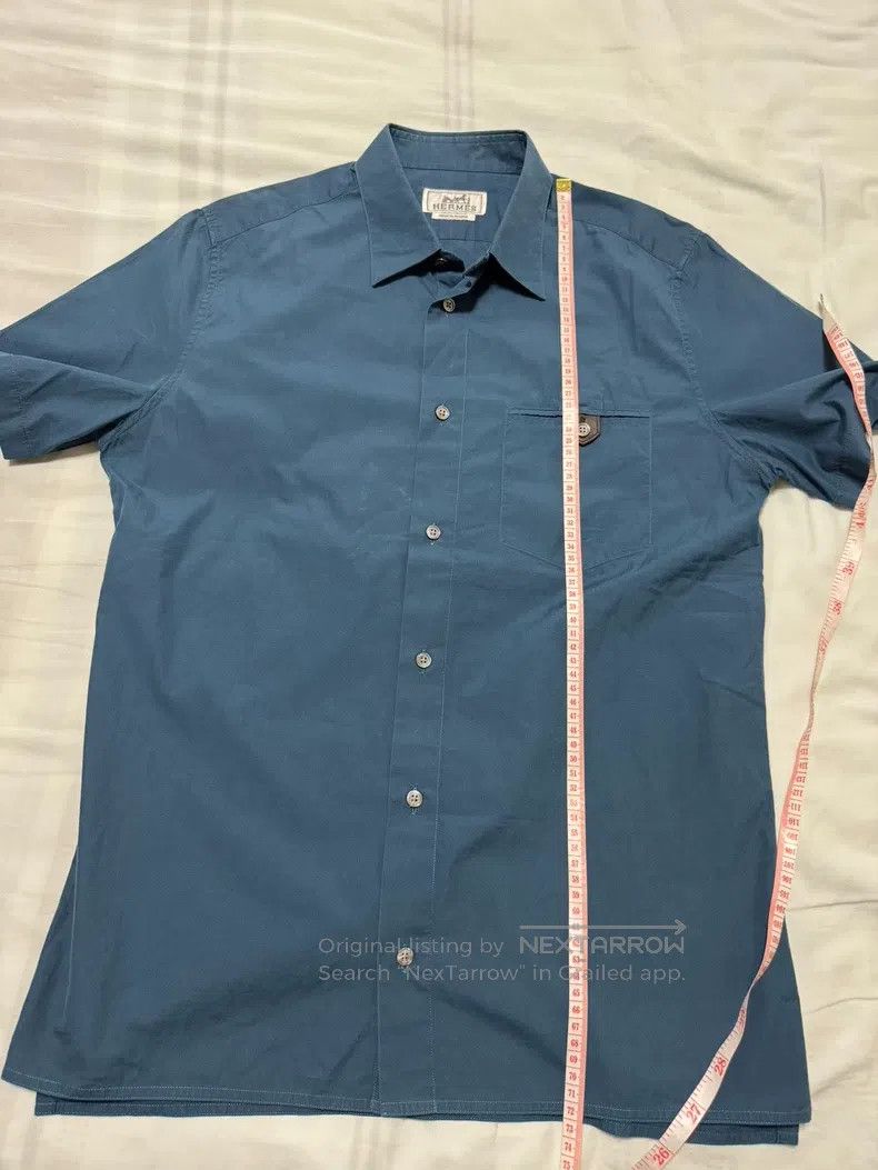 Hermes Hermes Short-sleeve shirt. Size US XXS / EU 40 - 5 Thumbnail