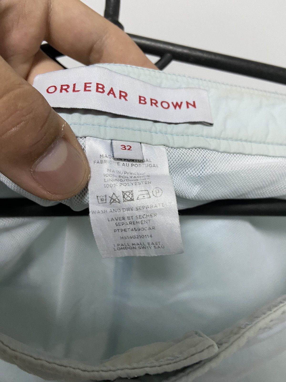Orlebar Brown Orlebar Brown Beach Swim Vintage Shorts Y2K Logo Size US 32 / EU 48 - 6 Thumbnail