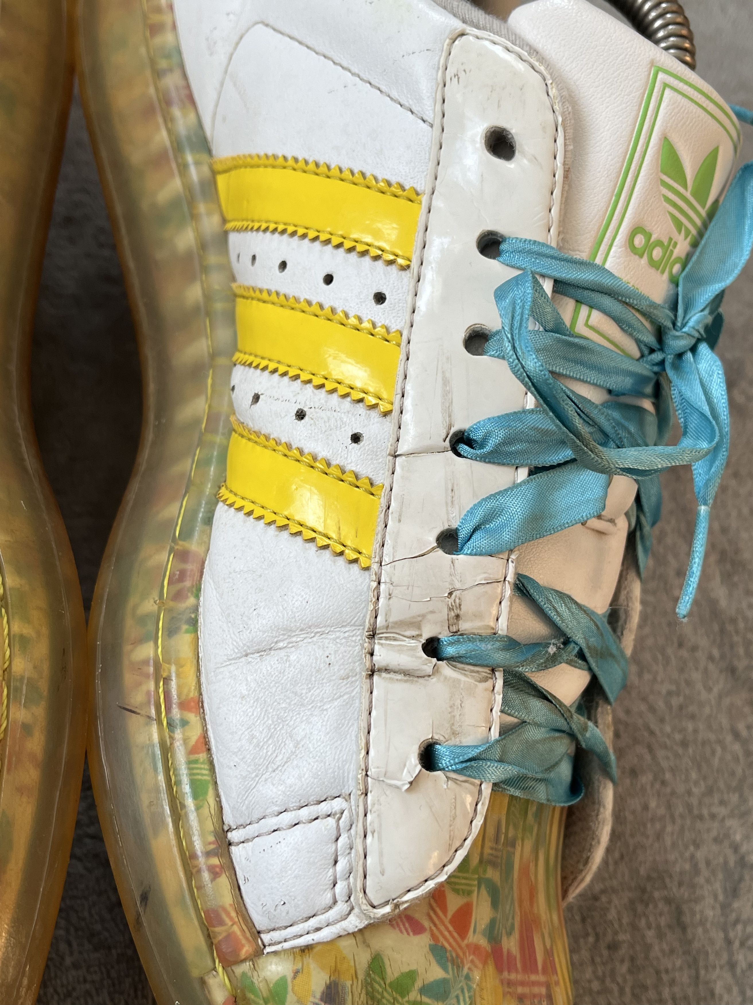 Adidas × Vintage Adidas Superstar 7 sins of the sole sneakers 8 US Size US 8 / EU 41 - 8 Thumbnail