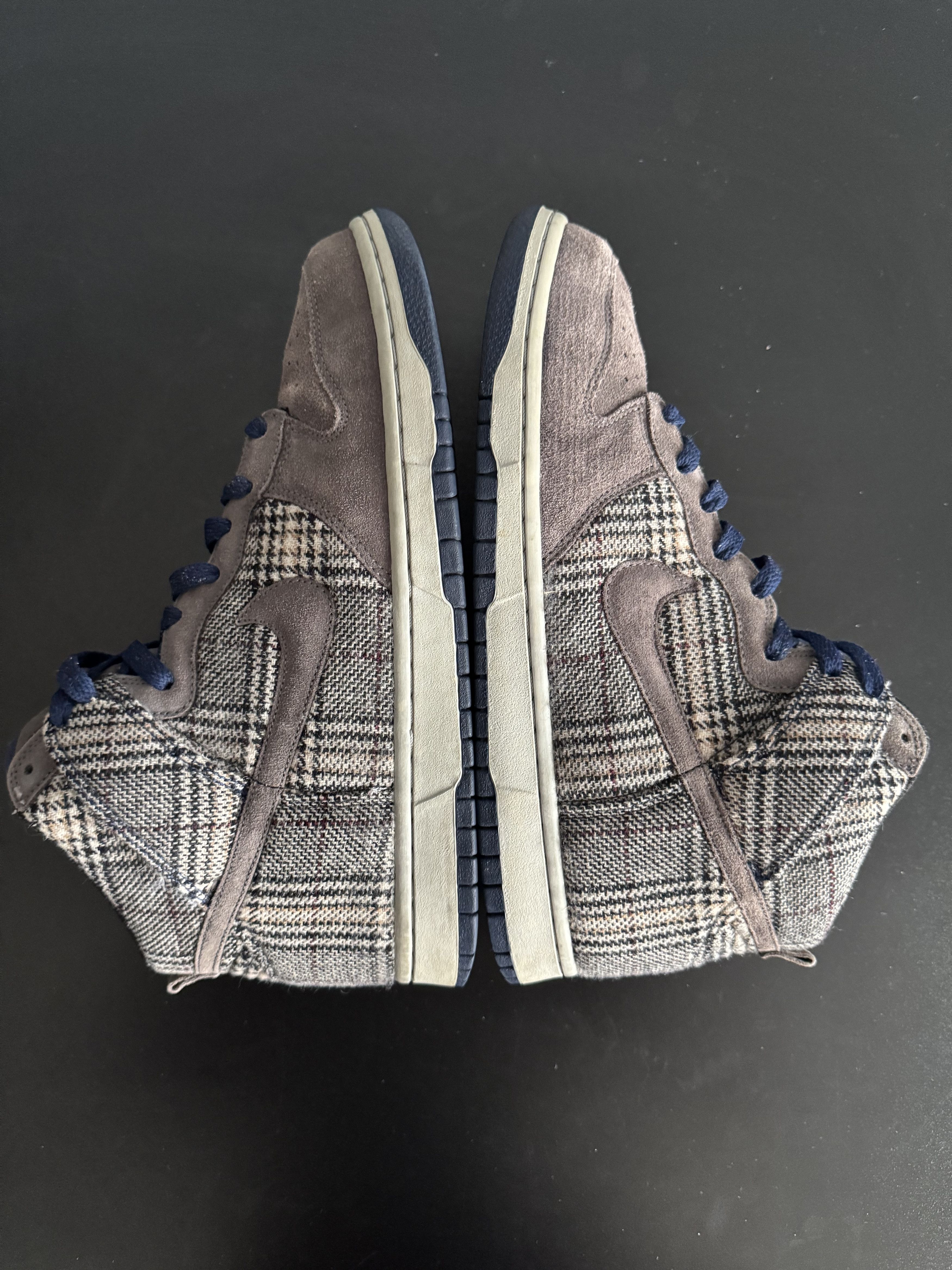 Nike Nike Dunk High Premium Tweed Pack 2007 306968-003 sb harris Size US 10 / EU 43 - 7 Thumbnail