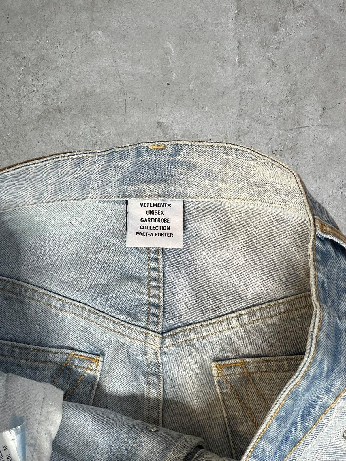Vetements Vetements Inside Out Baggy Denims Size US 30 / EU 46 - 12 Thumbnail