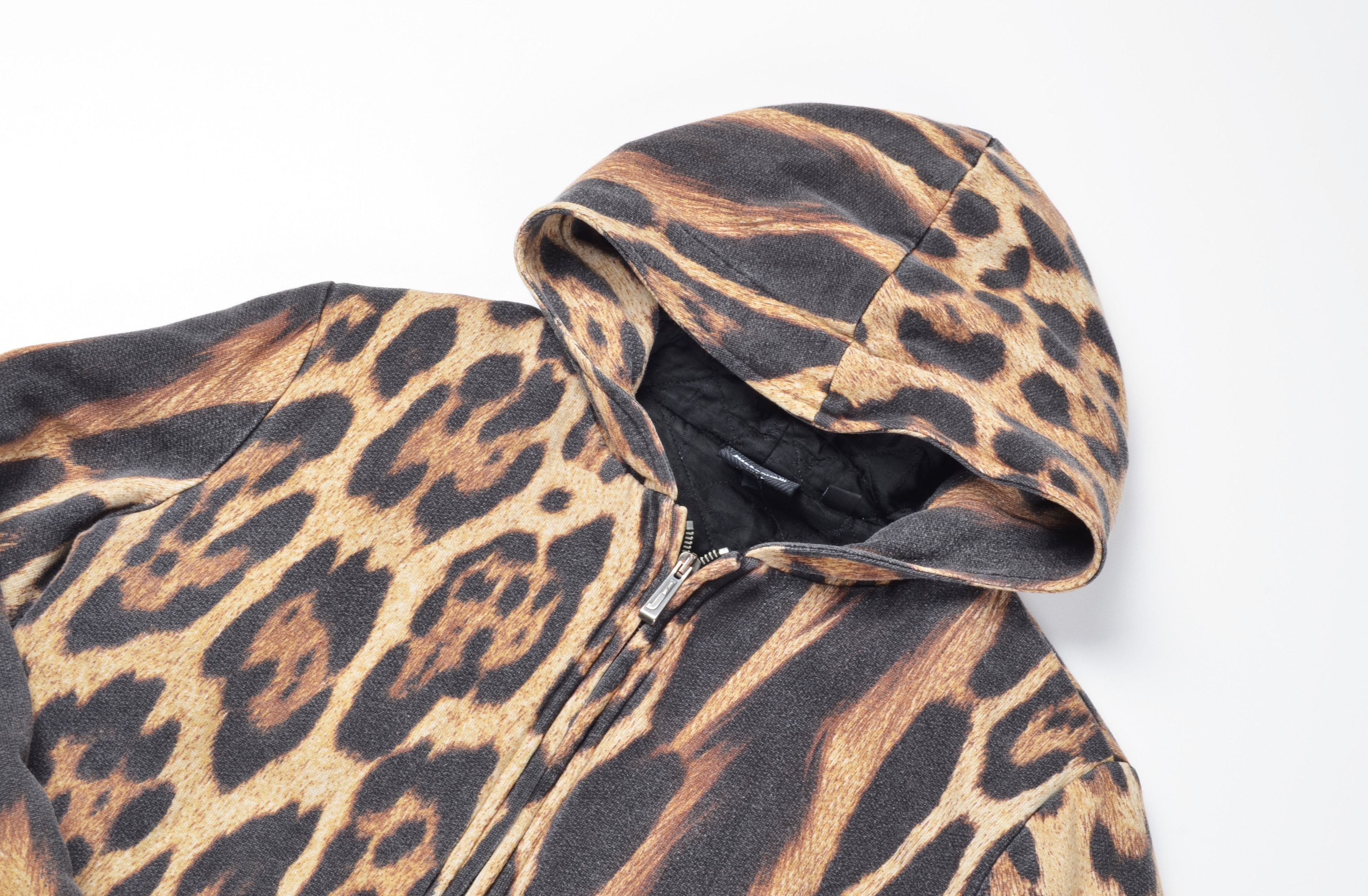 Just Cavalli Vintage Just Cavalli Y2K Leopard Iconic Long Sleeve Hoodie Size XXS / US 00 / IT 34 - 2 Thumbnail