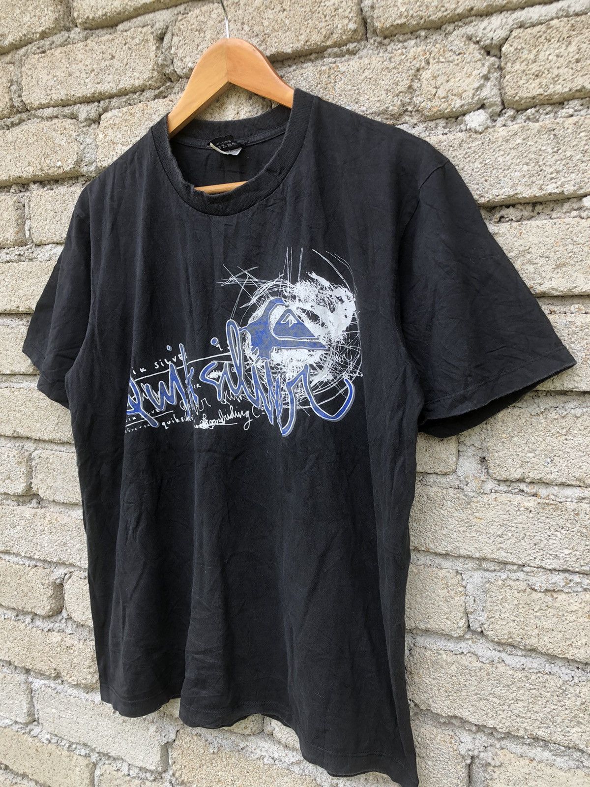 Quiksilver × Vintage Vintage Y2K Quiksilver Surfing Tshirt Size US L / EU 52-54 / 3 - 3 Thumbnail