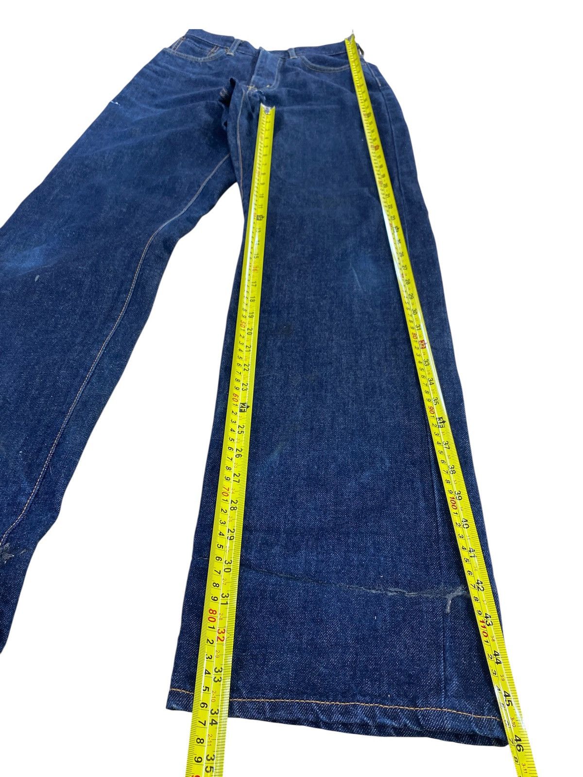 Edwin Vintage Edwin Selvedge Blue Wash Style Loose Jeans Size US 26 / EU 42 - 12 Thumbnail