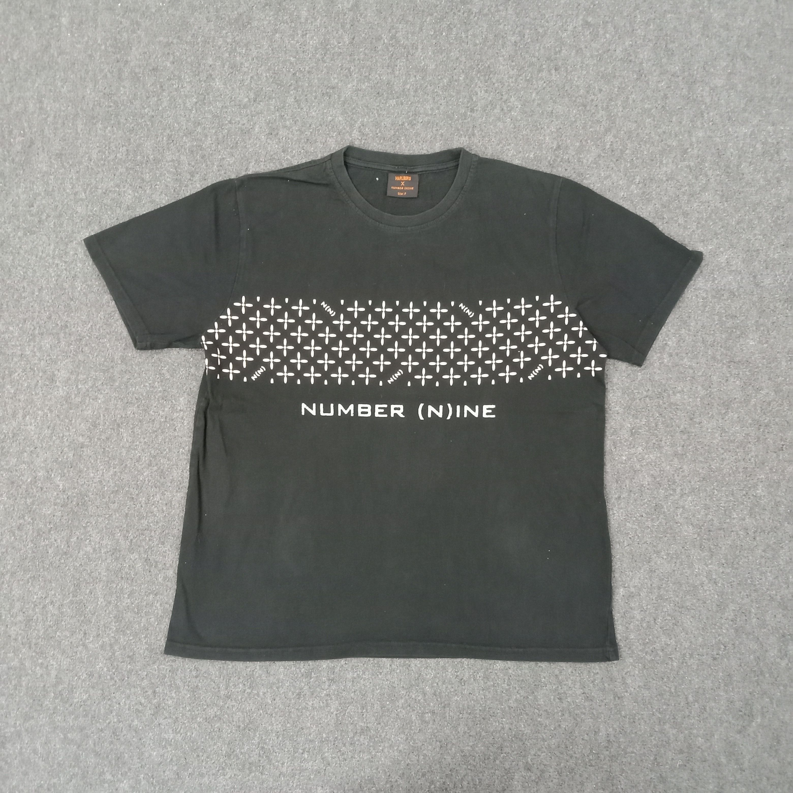 Number (N)ine Marlboro x Number Nine Japanese Brand Tshirt C249N40 Size US L / EU 52-54 / 3 - 1 Thumbnail