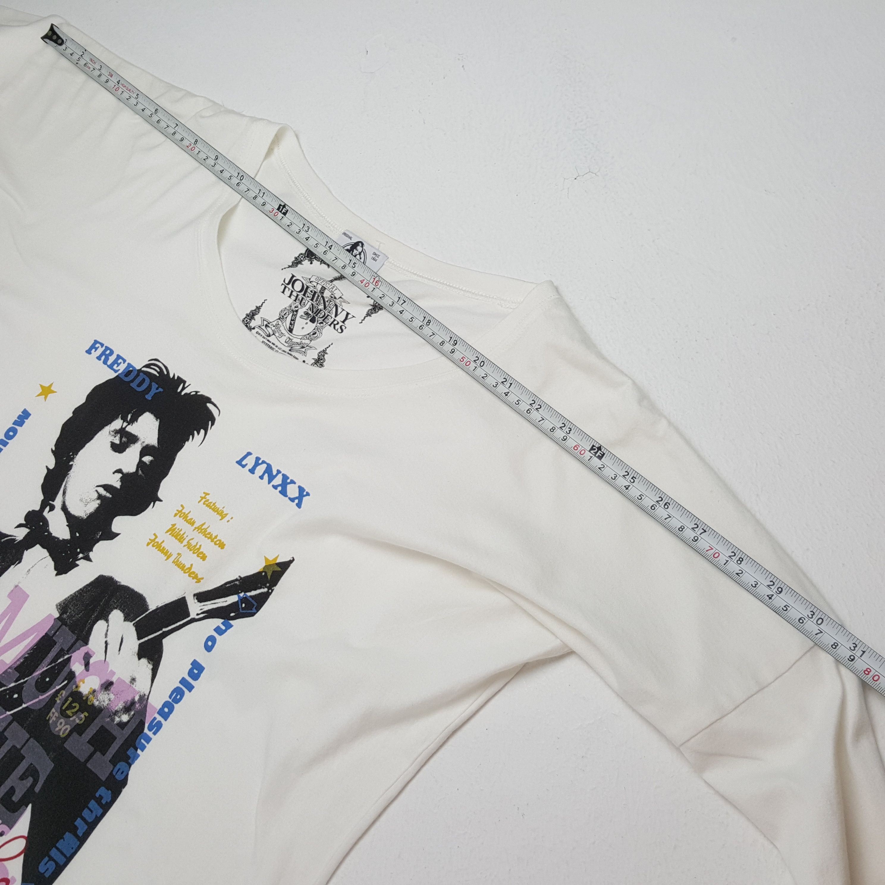Hysteric Glamour × Japanese Brand × Vintage HYSTERIC GLAMOUR x FREDDY LYNXX Fashion Style Tshirt Size XL / US 12-14 / IT 48-50 - 4 Thumbnail