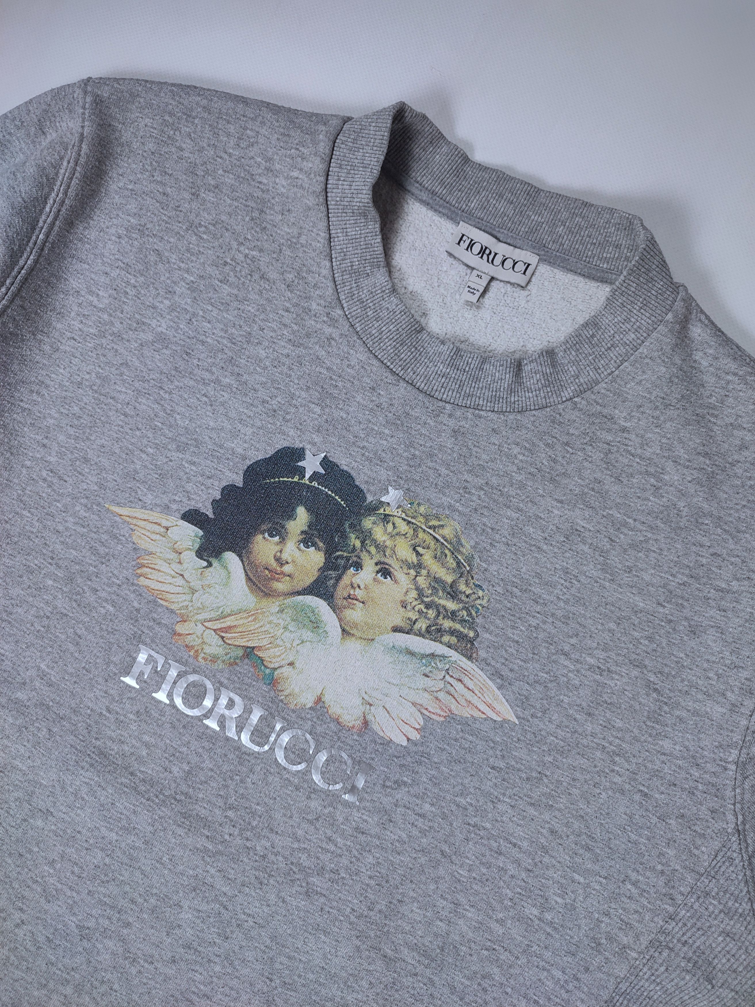 Fiorucci Fiorucci Angels print sweatshirt crewneck Size US XL / EU 56 / 4 - 9 Thumbnail