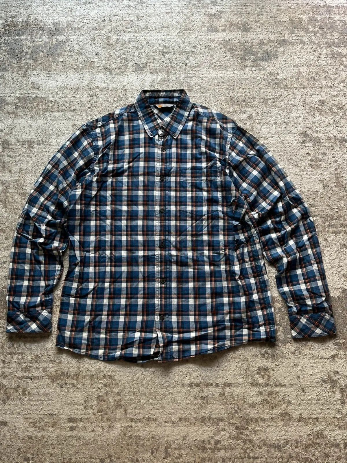 Carhartt Carhartt Outdoor Rugged Sz L 2010 Plaid Shirt Size US L / EU 52-54 / 3 - 1 Thumbnail