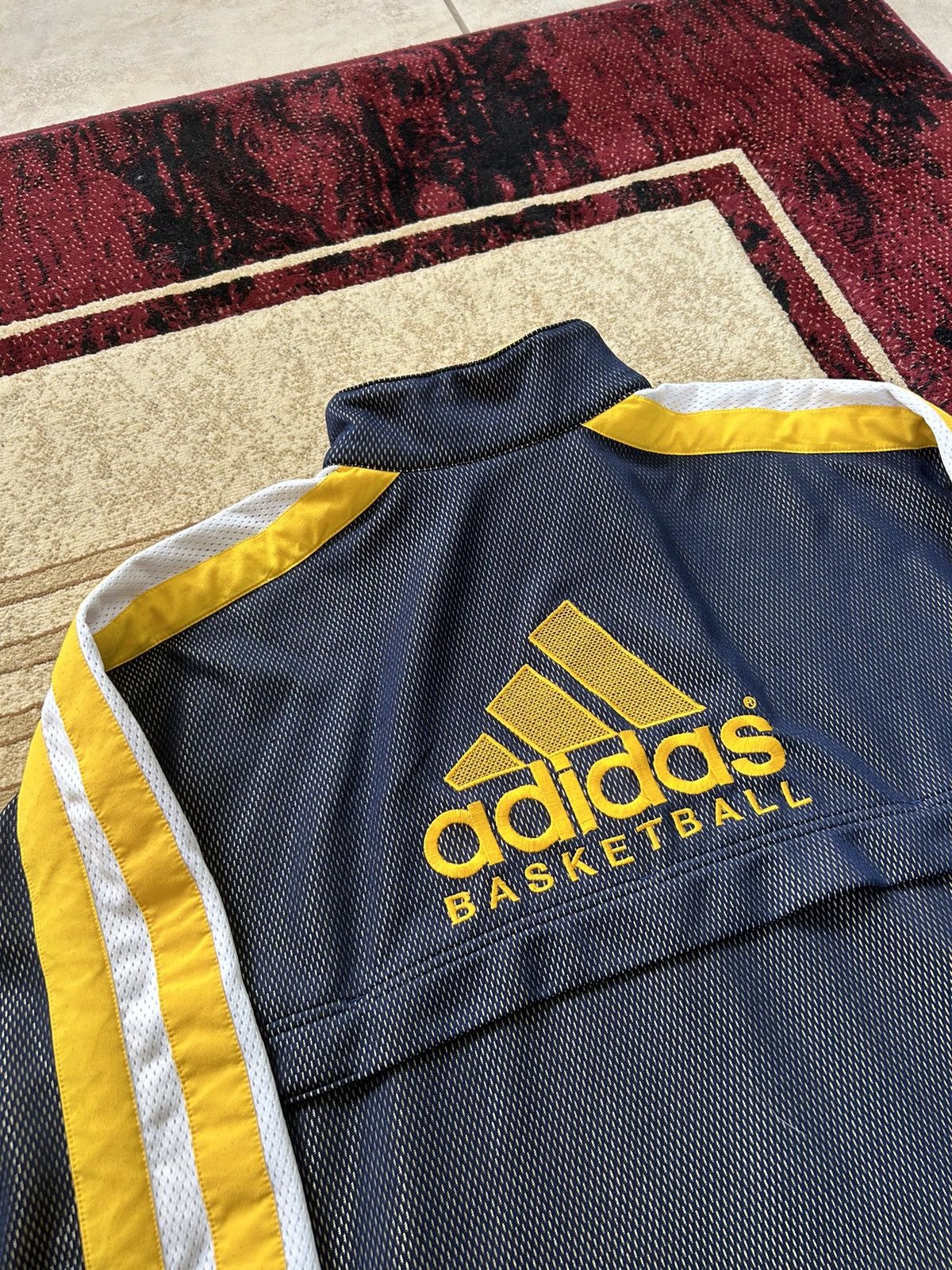 Adidas Vintage 90s Adidas Basketball Retro Track Suit Size US 34 / EU 50 - 7 Thumbnail