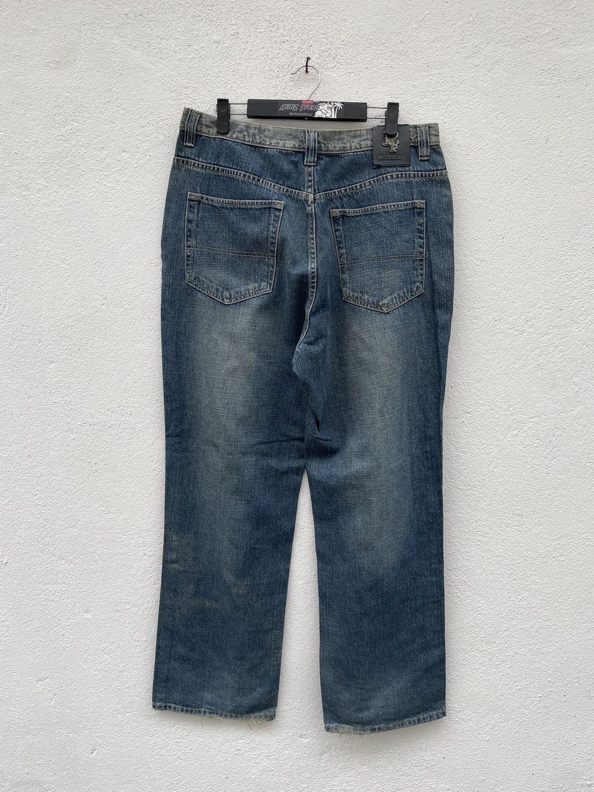 JNCO Vintage Phat Farm Baggy Jeans Size US 34 / EU 50 - 5 Thumbnail