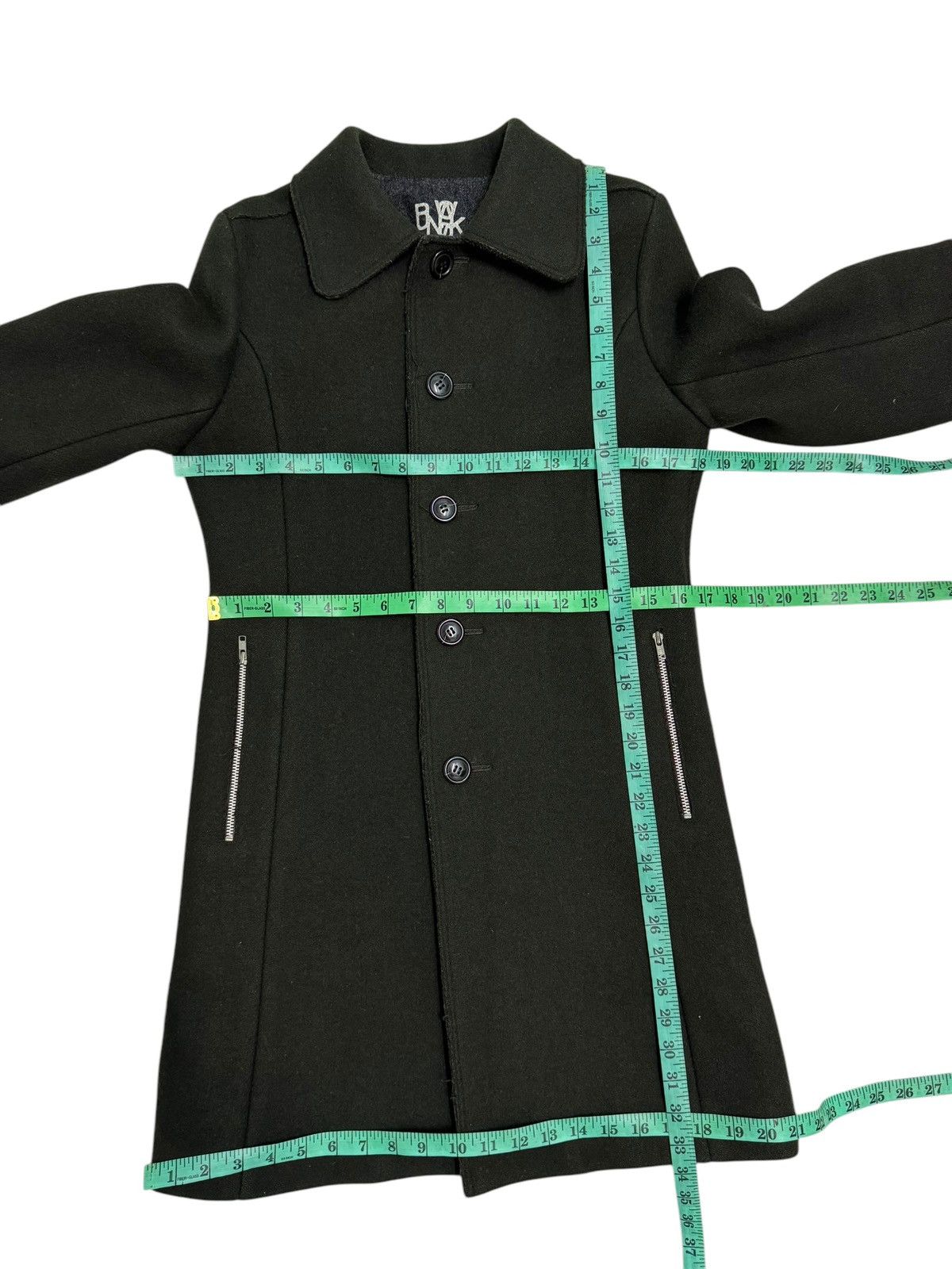 Issey Miyake Vintage Issey Miyake X Sunao Kuwahara wool Coat Jacket Size US S / EU 44-46 / 1 - 14 Thumbnail