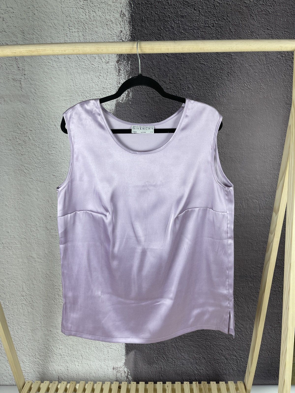 Givenchy GIVENCHY Women’s Top Blouse Purple Silver Shimmer Size US16W Size XXL / US 16-18 / IT 52-54 - 1 Thumbnail