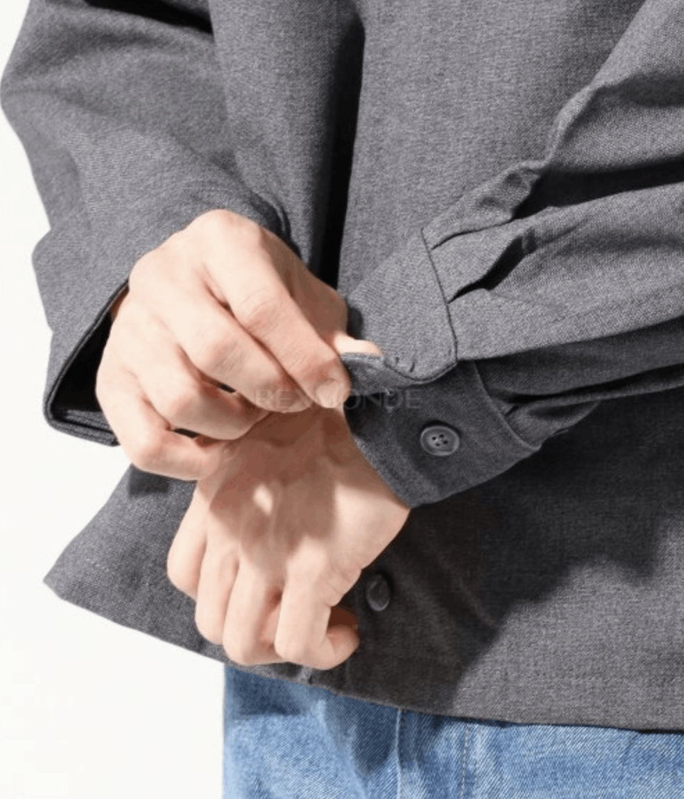 Engineered Garments ENGINEERED GARMENTS CLAIGTON JACKET PC HOPSACK GREY - M Size US M / EU 48-50 / 2 - 4 Thumbnail