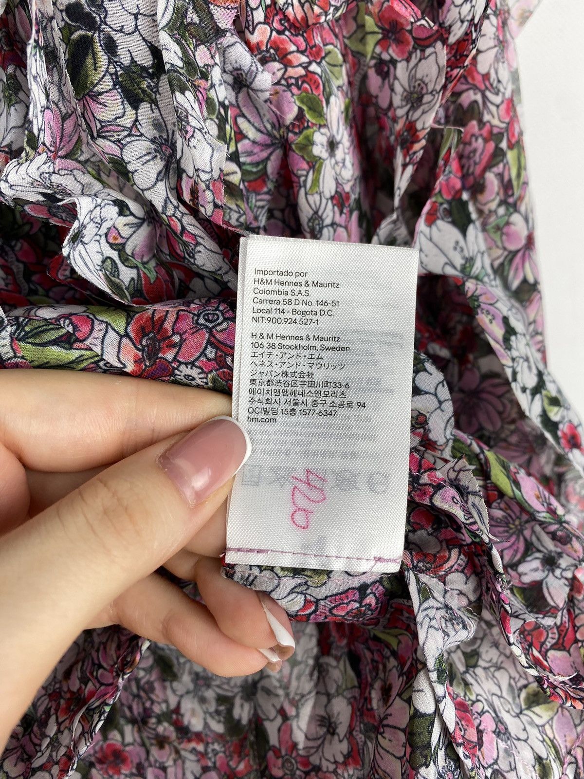 Giambattista Valli Giambattista Valli H&M ladies floral pattern blouse tunic Size S / US 4 / IT 40 - 13 Thumbnail
