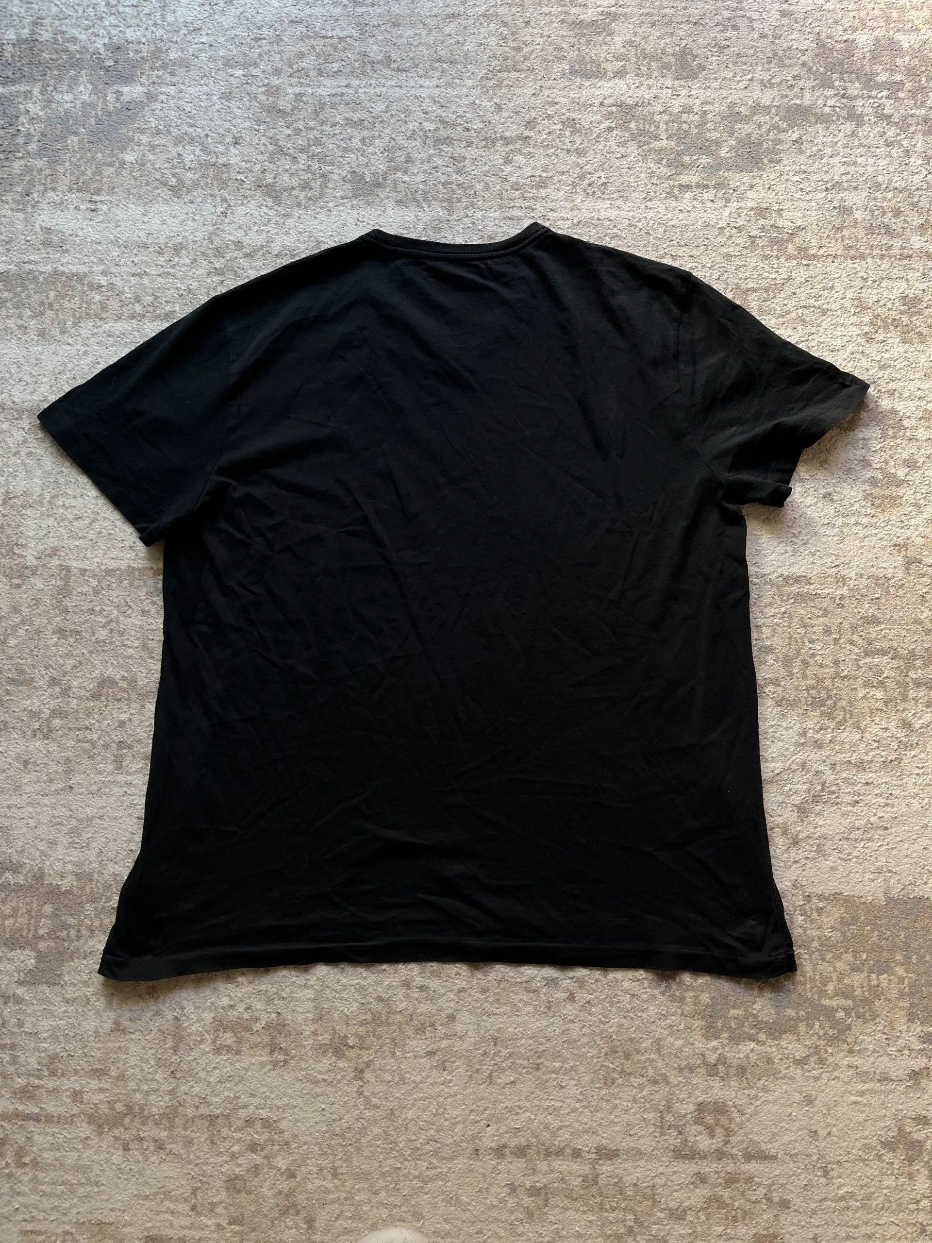 Polo Ralph Lauren Polo Ralph Lauren Sz XL Custom Slim Fit V-Neck Black T-Shirt Size US XL / EU 56 / 4 - 7 Thumbnail
