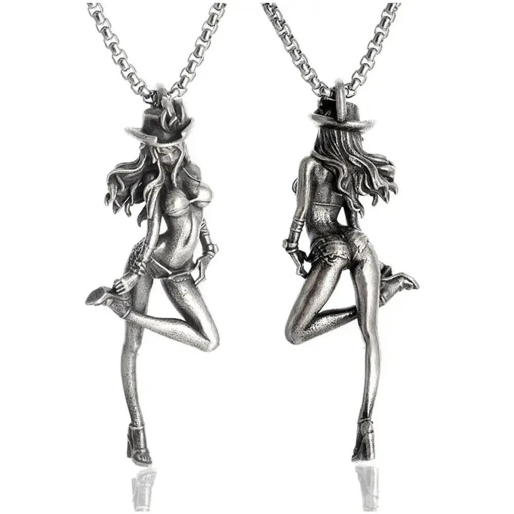 Jewelry Punk Necklace Gothic Chain Size ONE SIZE - 6 Thumbnail
