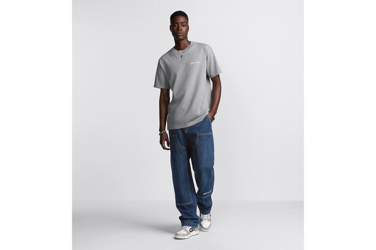 Dior o1bcso1str0226 Tag T-Shirt in Grey Size US XL / EU 56 / 4 - 5 Thumbnail