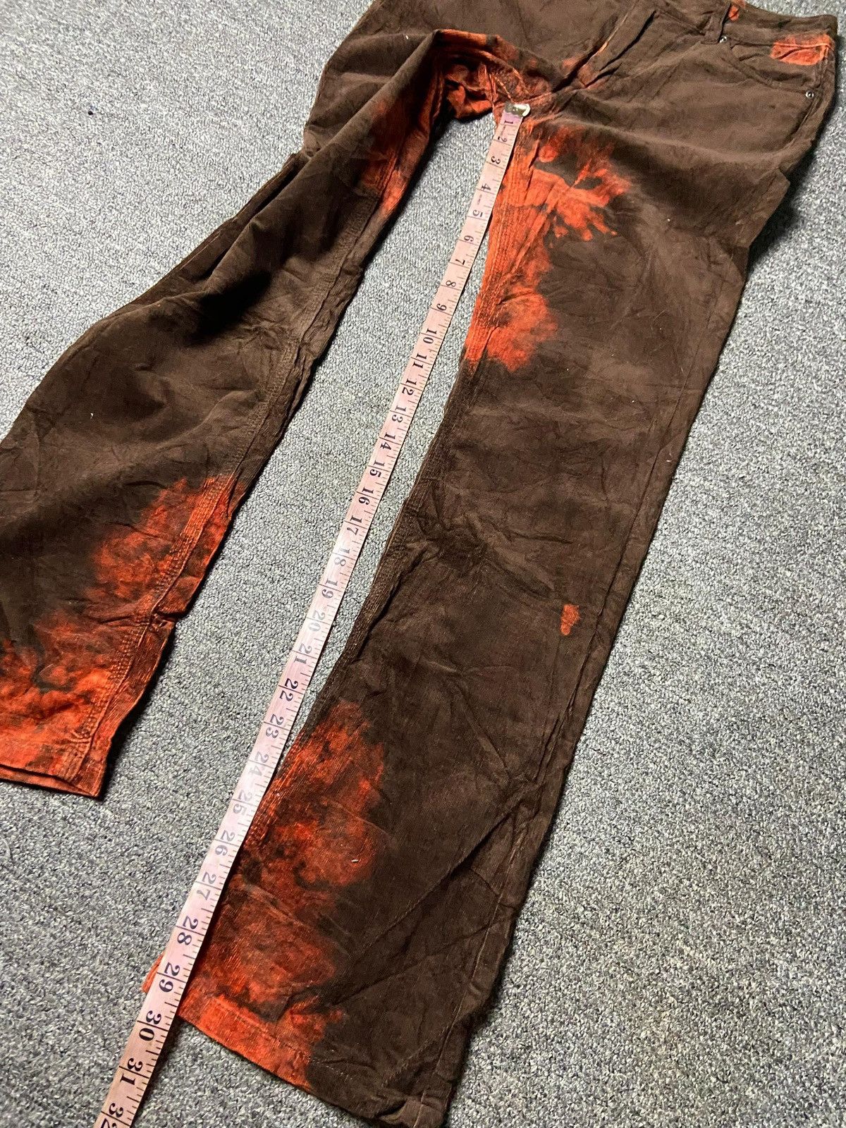 Japanese Brand Japanese Brand Tie Dye Corduroy Jeans (159) Size US 29 - 7 Thumbnail