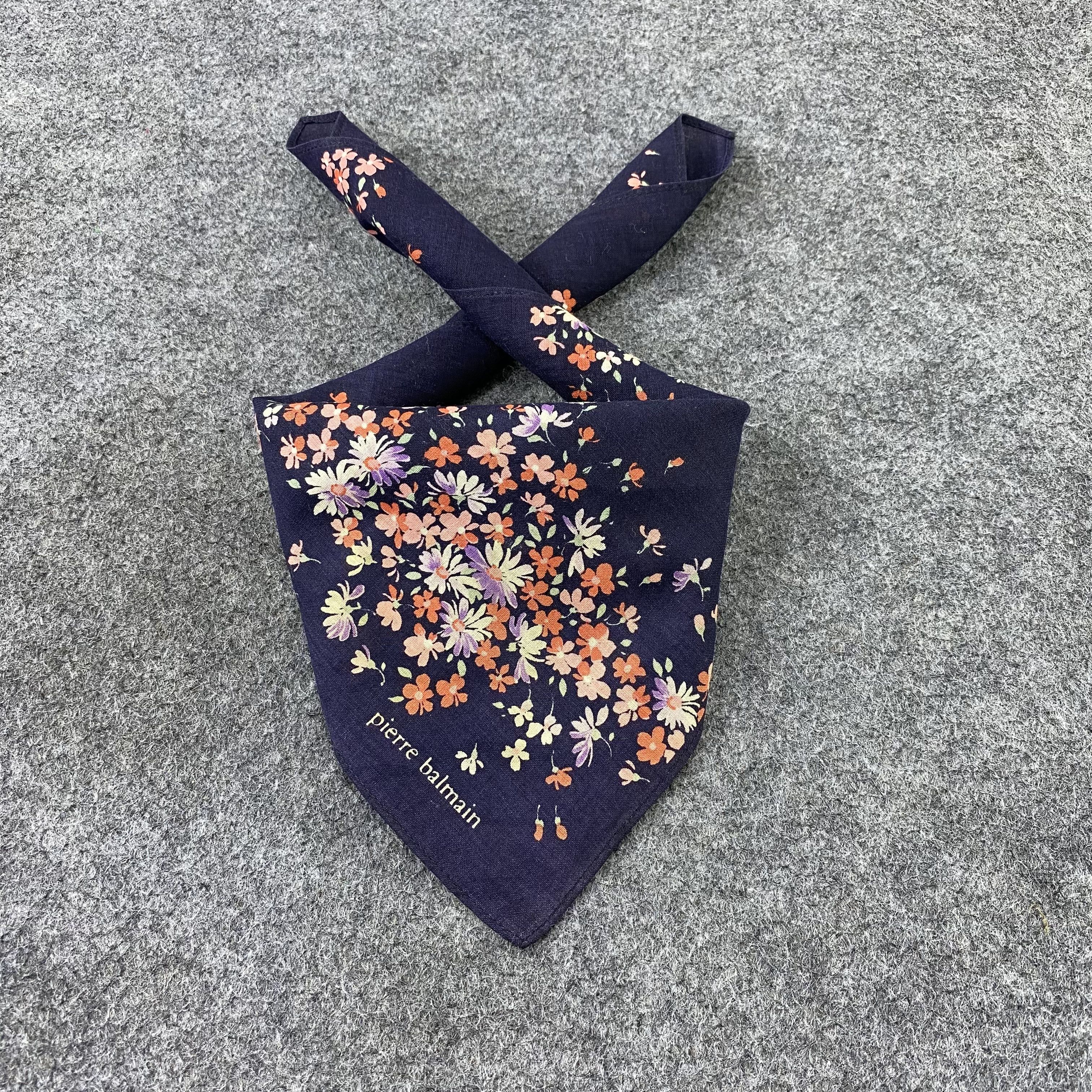 Pierre Balmain Pierre Balmain Handkerchief / Bandana / Neckerchief-B558 Size ONE SIZE - 2 Thumbnail