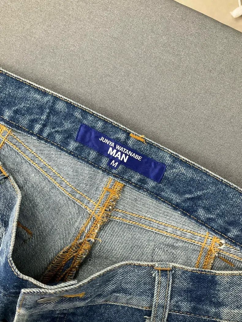 Junya Watanabe Junya Watanabe size M Patchwork Denim Pants Size 22" - 5 Thumbnail