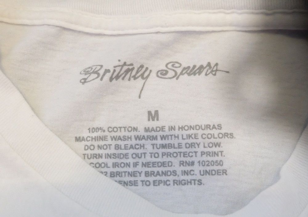 Band Tees Britney Spears Tee Size US M / EU 48-50 / 2 - 3 Thumbnail