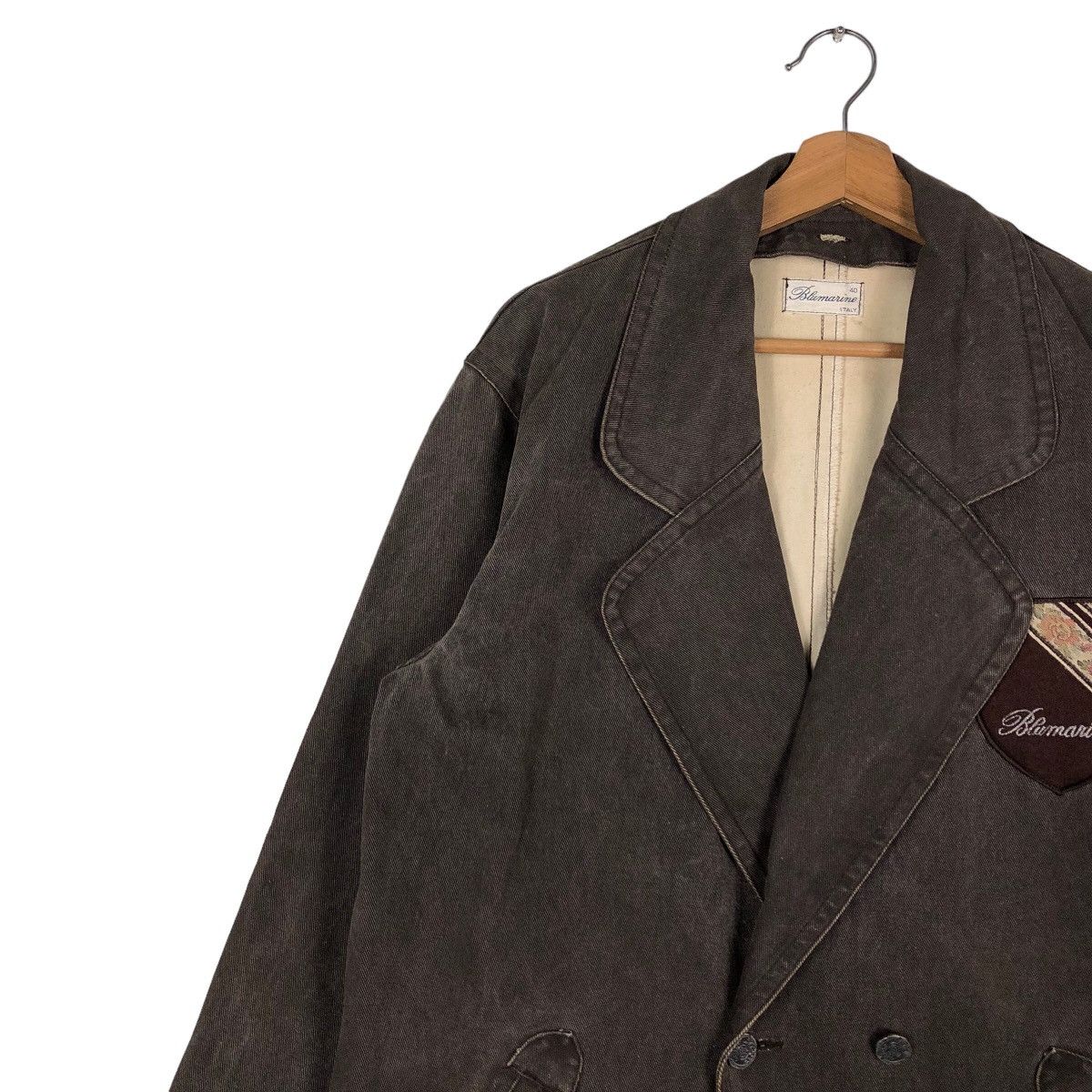 Hysteric Glamour 🔥Vintage Chore Jacket Blumarine Italy Inspire Issey Miyake Size US M / EU 48-50 / 2 - 7 Thumbnail