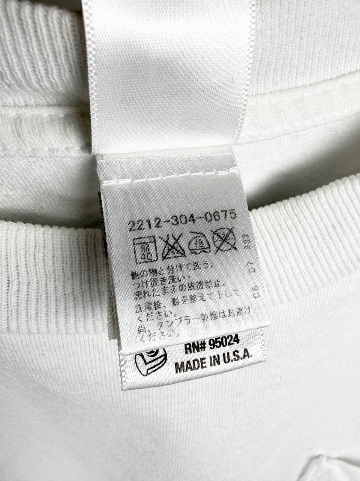 Chrome Hearts Chrome Hearts Vintage USA Spellout Back Logo Pocket Tshirt Size US M / EU 48-50 / 2 - 8 Thumbnail
