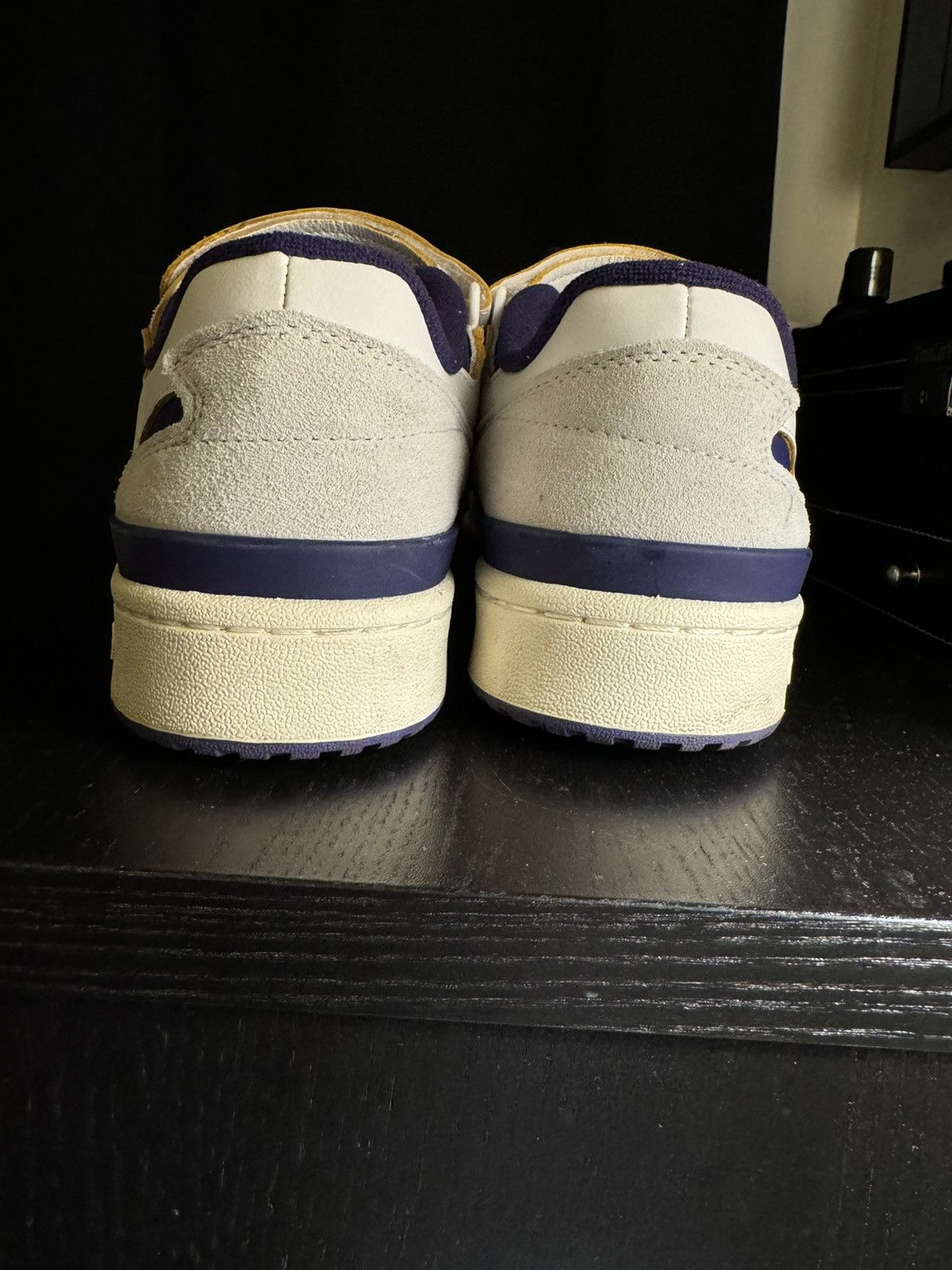 Adidas Adidas Forum 84 Low Off white Collegiate purple GW2009 Size US 9 / EU 42 - 9 Thumbnail