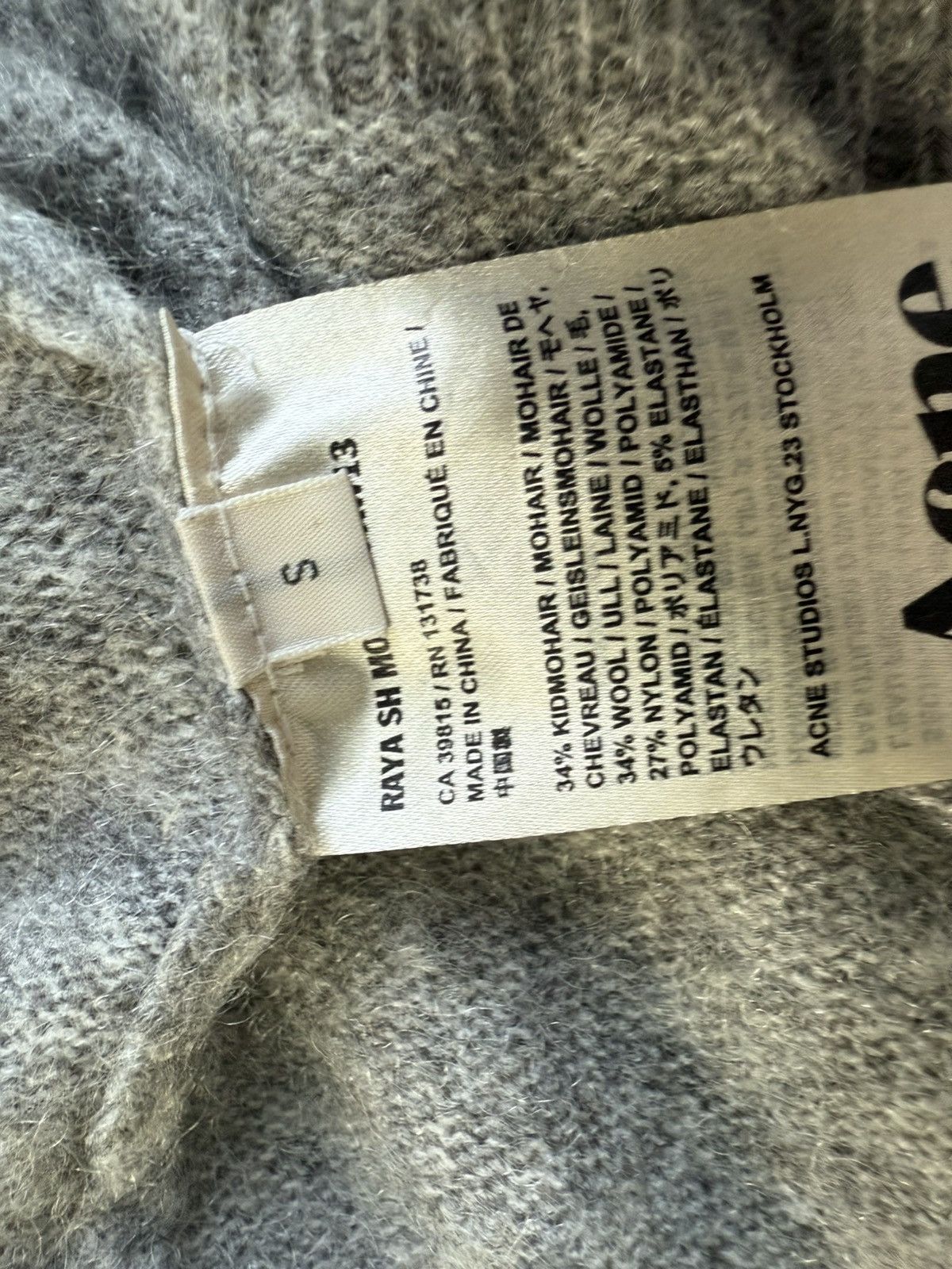 Acne Studios ACNE STUDIOS Sweater Wool Size S / US 4 / IT 40 - 5 Thumbnail