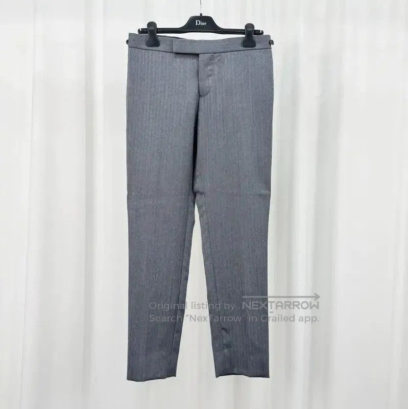 Other Thom Browne Men's Gray Wool Striped Pants . Size US 28 / EU 44 - 1 Thumbnail