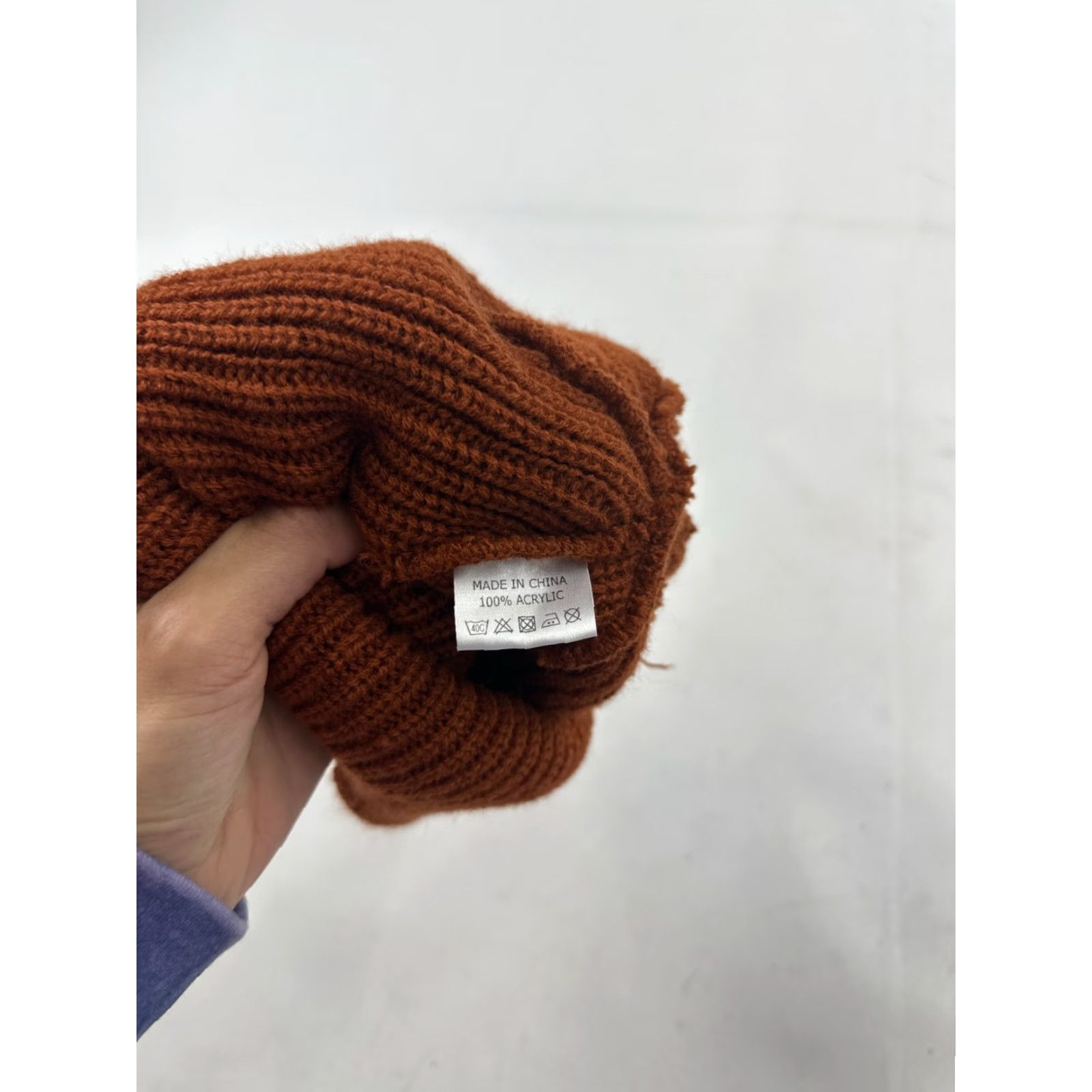 Logo 7 Dutch Bros Beanie Hat Unisex Brown Knitted Cuffed Logo Portland Oregon Hipster Beanie Size ONE SIZE - 3 Thumbnail