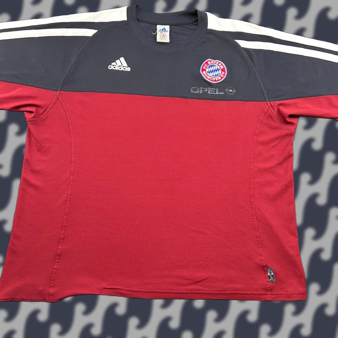 Adidas adidas Bayern Munchen 2001 2002 Training Football Jersey Mens XL Shirt Athletic Short Sleeve Multicolor Size US XL / EU 56 / 4 - 1 Thumbnail