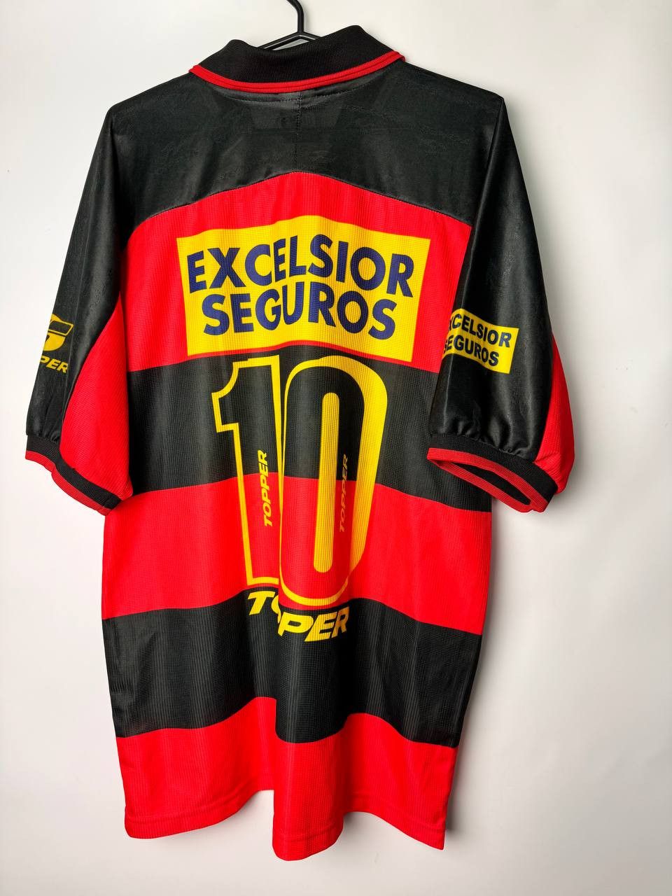 Vintage 1999 SPORT CLUB DO RECIFE TOPPER SOCCER JERSEY Size US M / EU 48-50 / 2 - 2 Thumbnail
