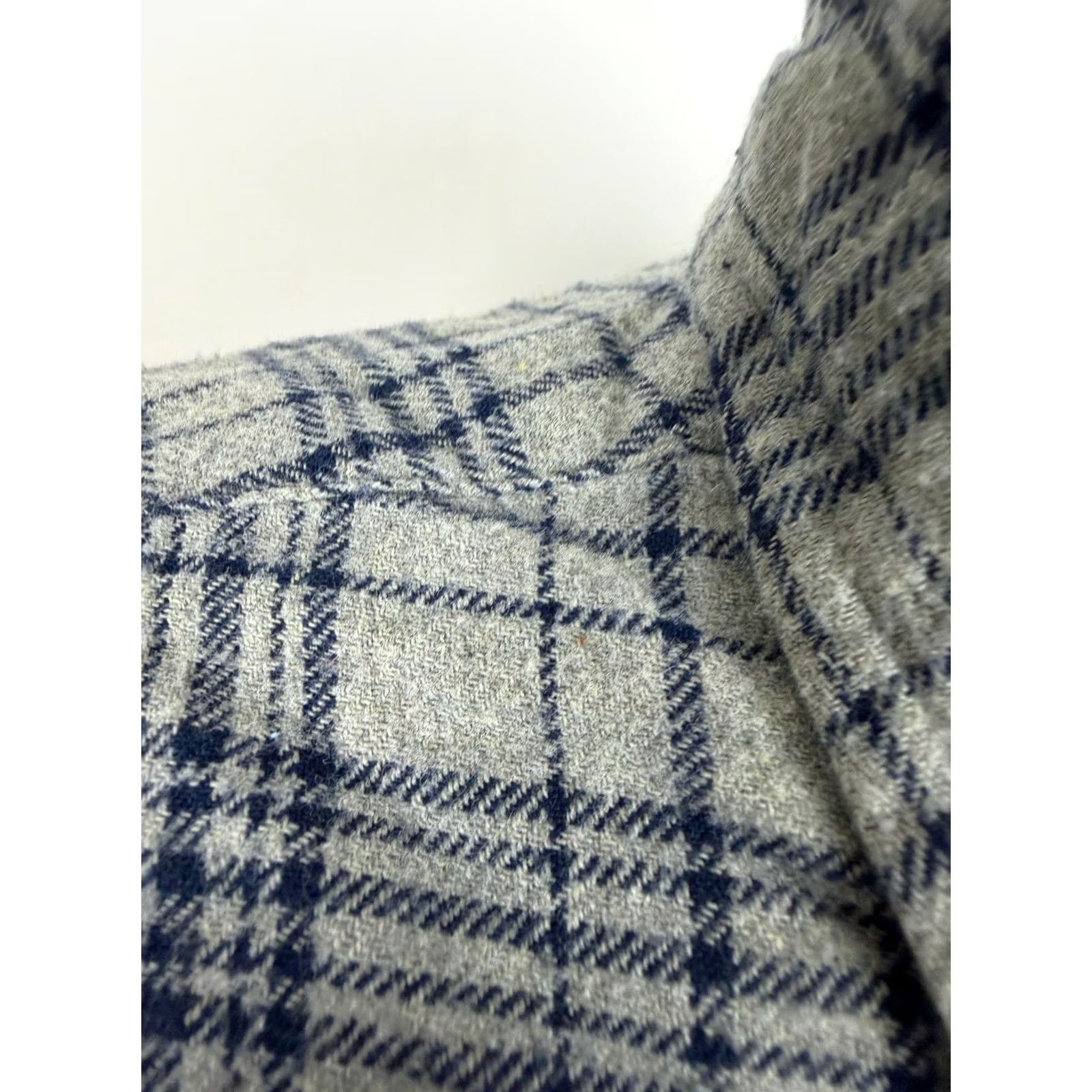 Gant VINTAGE Gant Rugger Melange Twill Shirt Men S Gray Plaid Cotton Flannel Button-Up Casual Outdoor Size US S / EU 44-46 / 1 - 4 Thumbnail