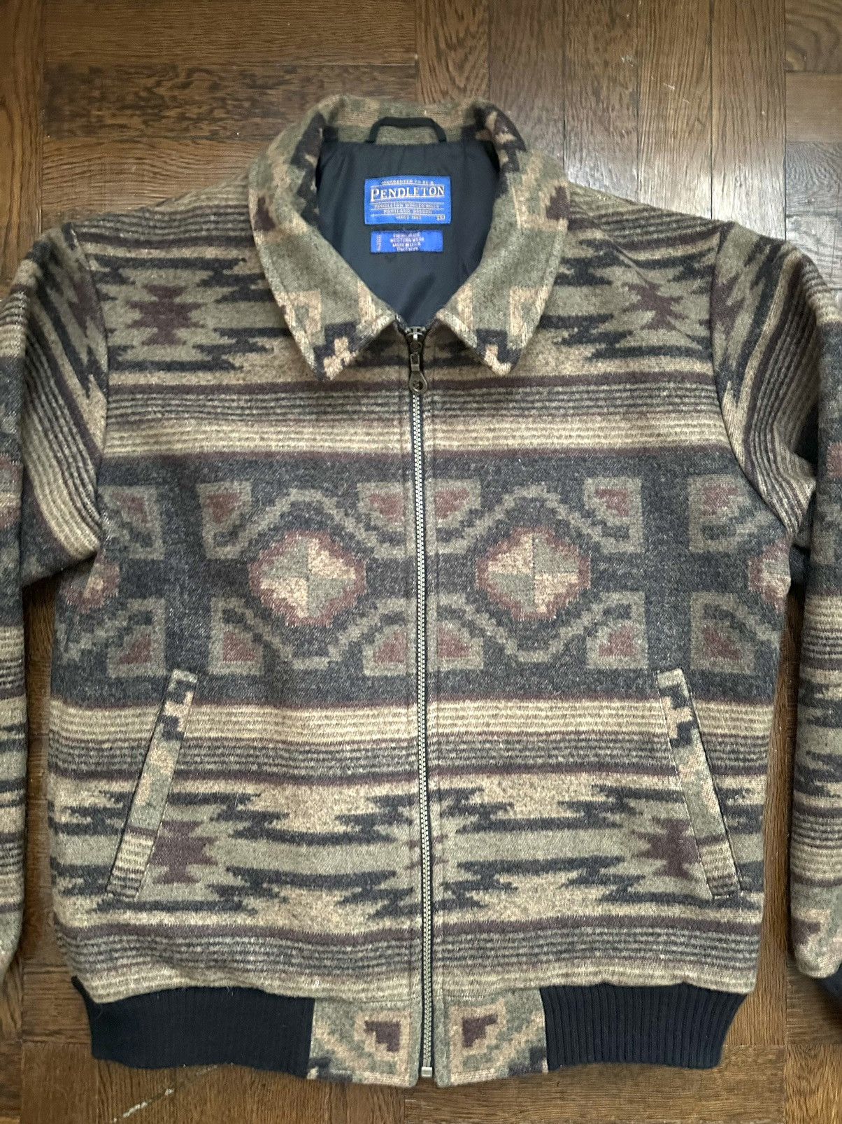 Pendleton Vintage Pendleton Jacket - Aztec Navajo Southwestern Bomber Size US S / EU 44-46 / 1 - 2 Thumbnail