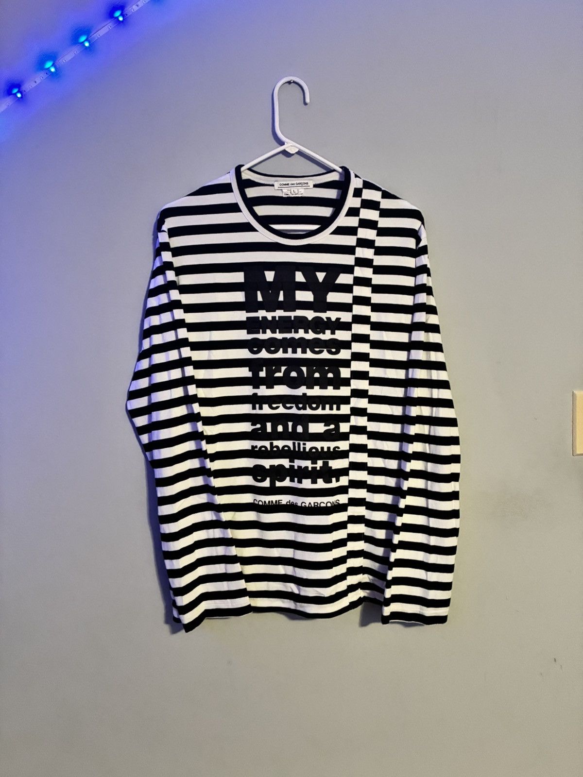Comme des Garcons Commes Des Garcon striped long sleeve Size US L / EU 52-54 / 3 - 1 Thumbnail